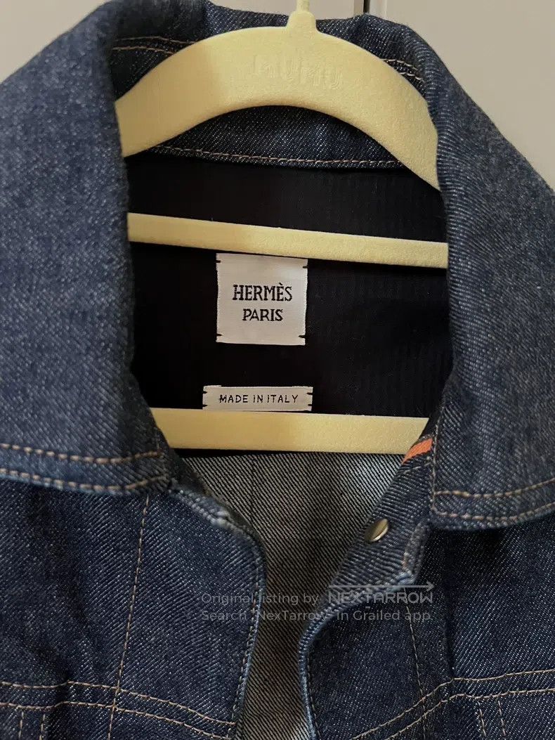 Hermes Hermes Denim Jacket Size XXS / US 00 / IT 34 - 2 Thumbnail