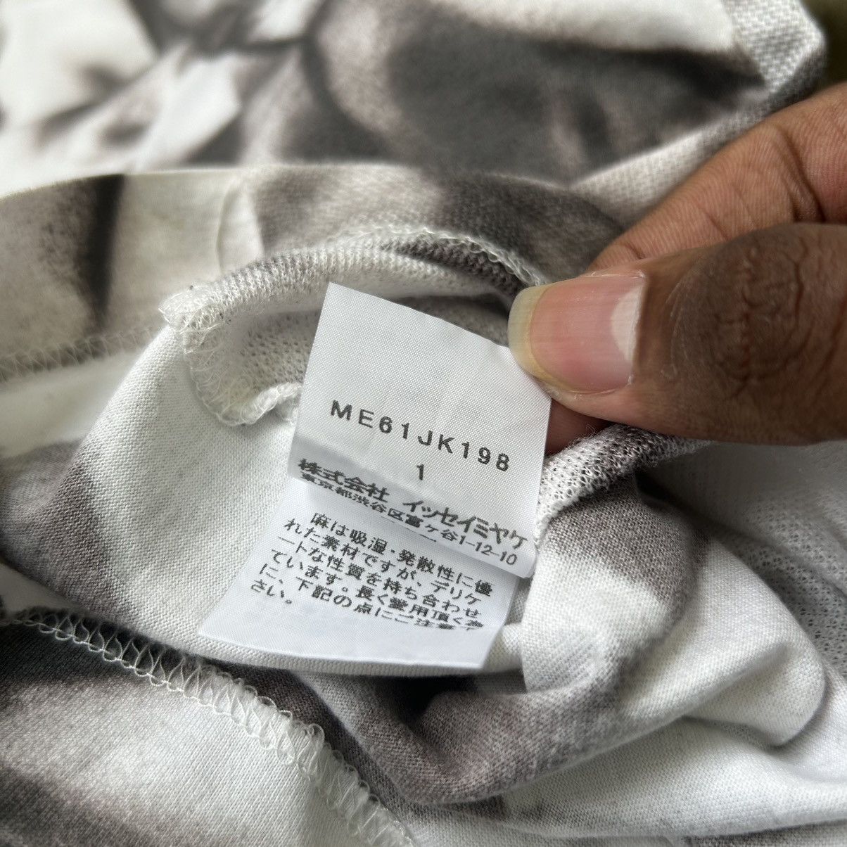 Issey Miyake Printed Linen Tee Size US S / EU 44-46 / 1 - 6 Thumbnail
