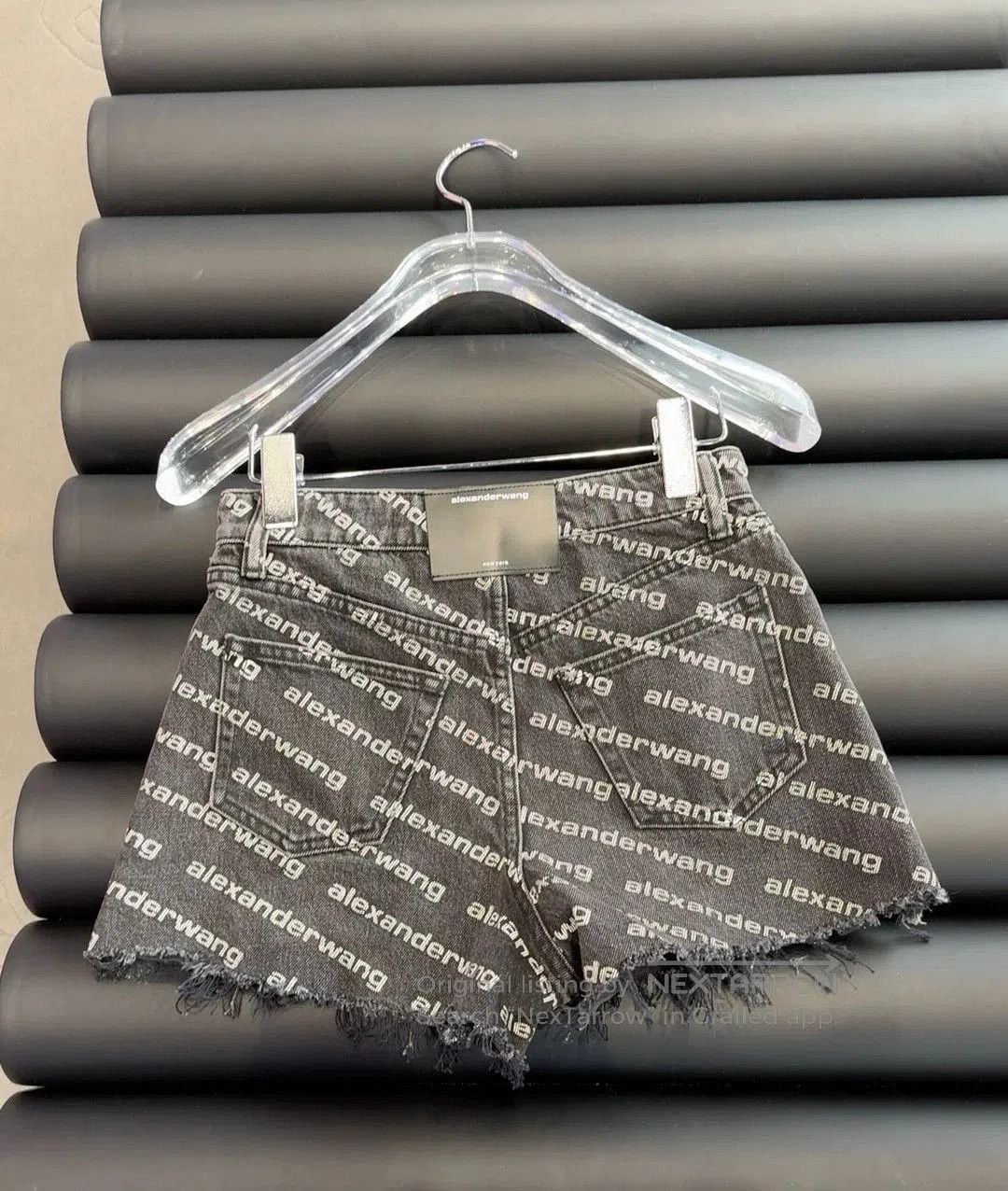 Alexander Wang Alexander Wang Classic Printed Denim Shorts 25. Size 25" / US 0 / IT 36 - 2 Thumbnail