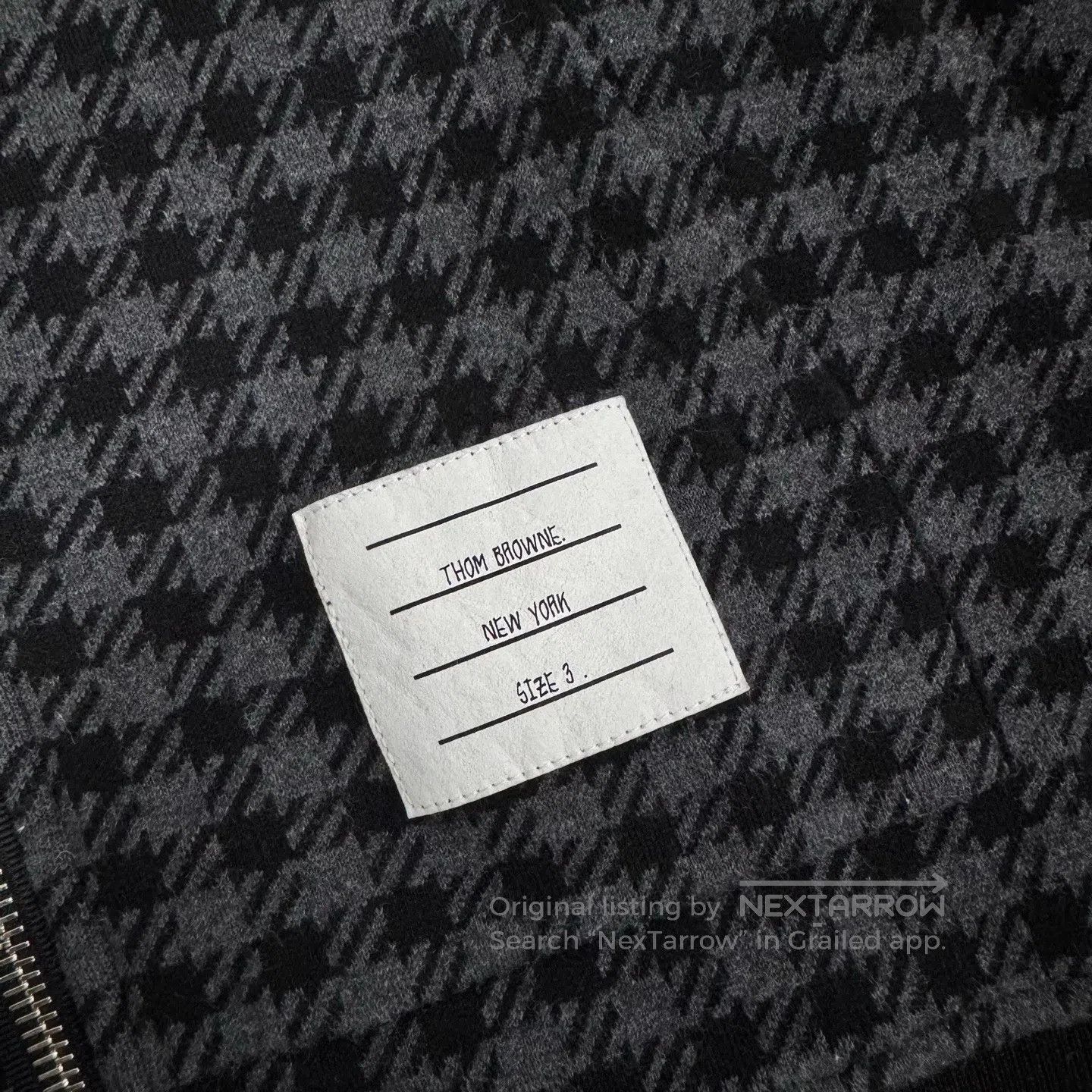 Thom Browne Thom Browne Black-gray peacock-print hooded hoodie with fo Size US L / EU 52-54 / 3 - 5 Thumbnail