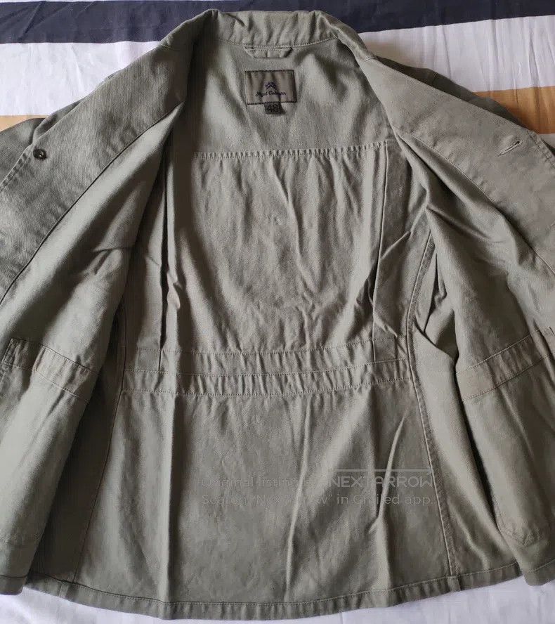 Nigel Cabourn Nigel Cabourn Military green cotton shirt Size US M / EU 48-50 / 2 - 2 Thumbnail