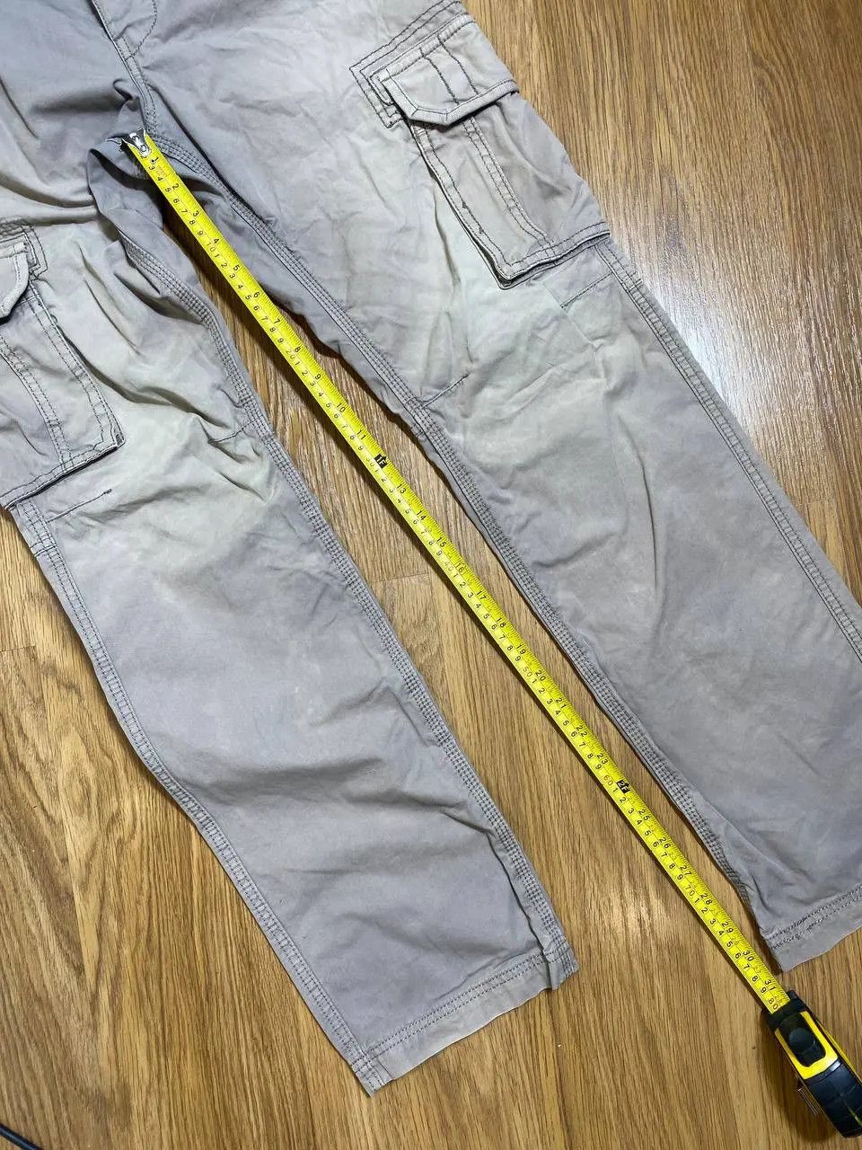 Japanese Brand × Vintage Avant Garde Velvet Multi Pocket Cargo Vintage Brown Pants Size US 34 / EU 50 - 16 Thumbnail