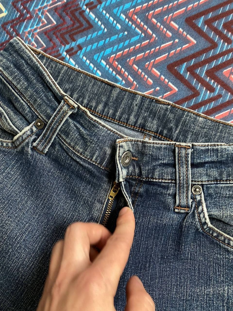 Mustang × Vintage MUSTANG BASIC CLASSIC GREAT QUALITY DENIM JEANS PANTS Size US 28 / EU 44 - 22 Thumbnail