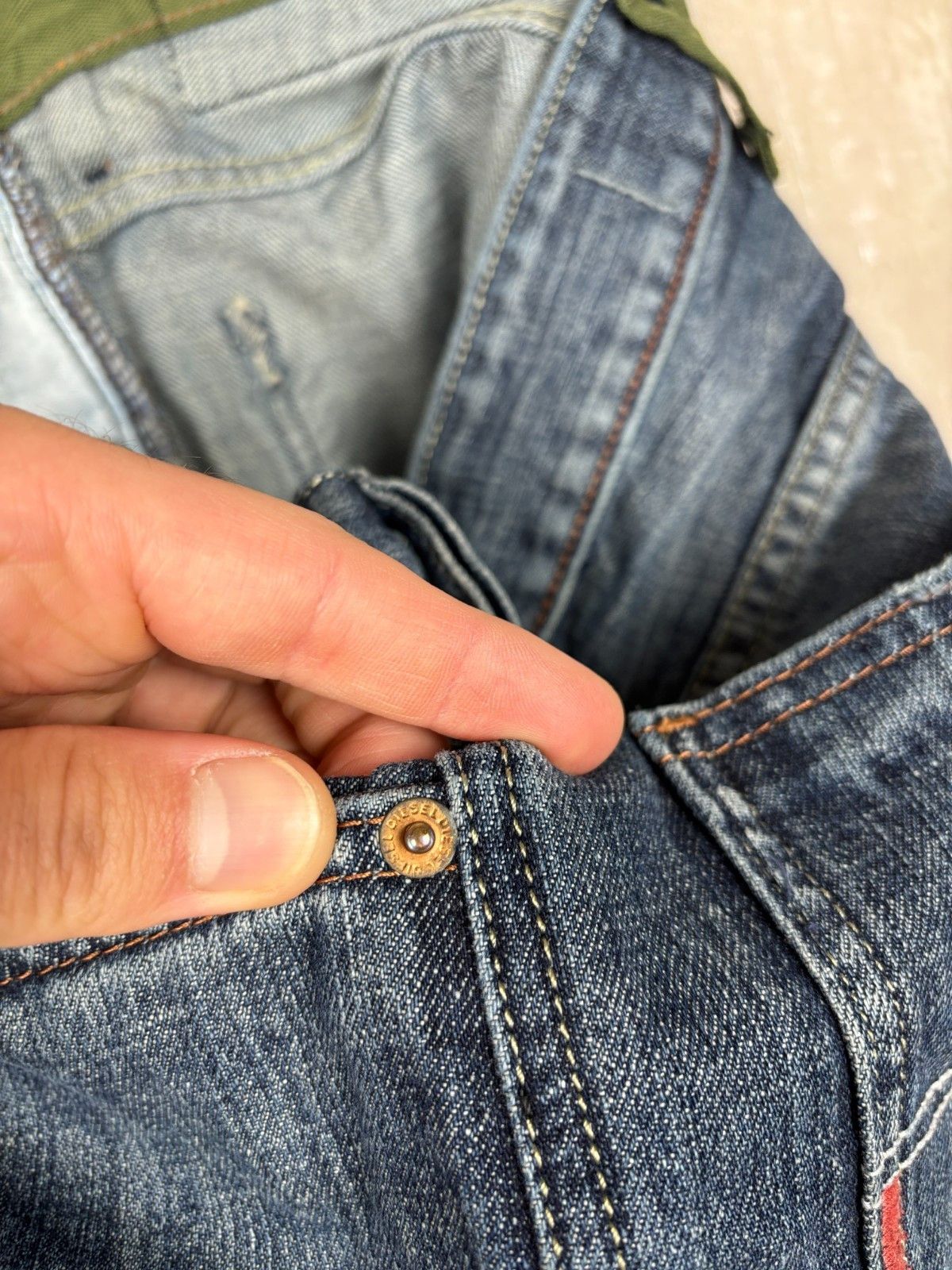 Diesel Diesel Denim Jeans Size US 34 / EU 50 - 16 Thumbnail