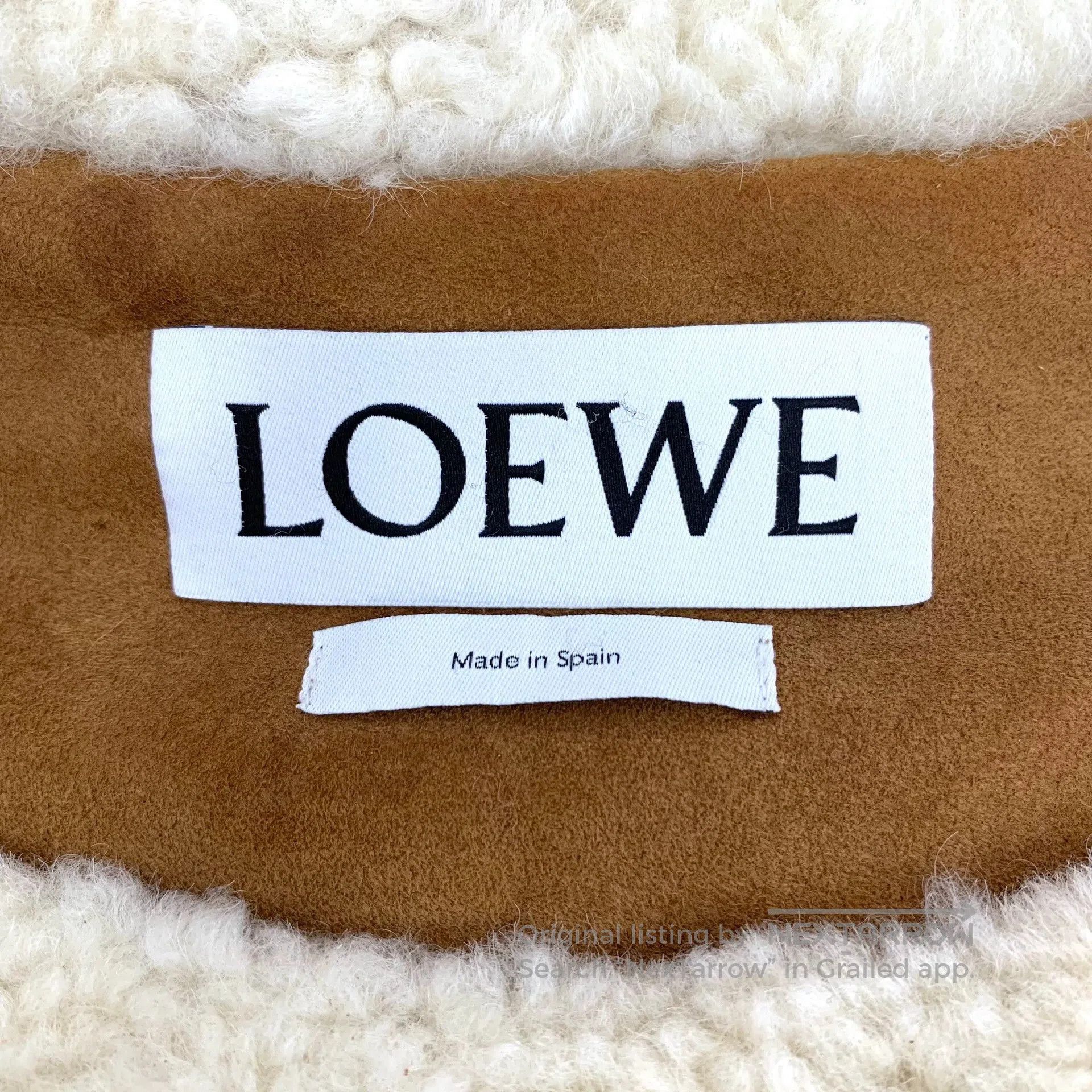 Loewe Loewe Shearling Collar Leather Jacket. Size US M / EU 48-50 / 2 - 5 Thumbnail