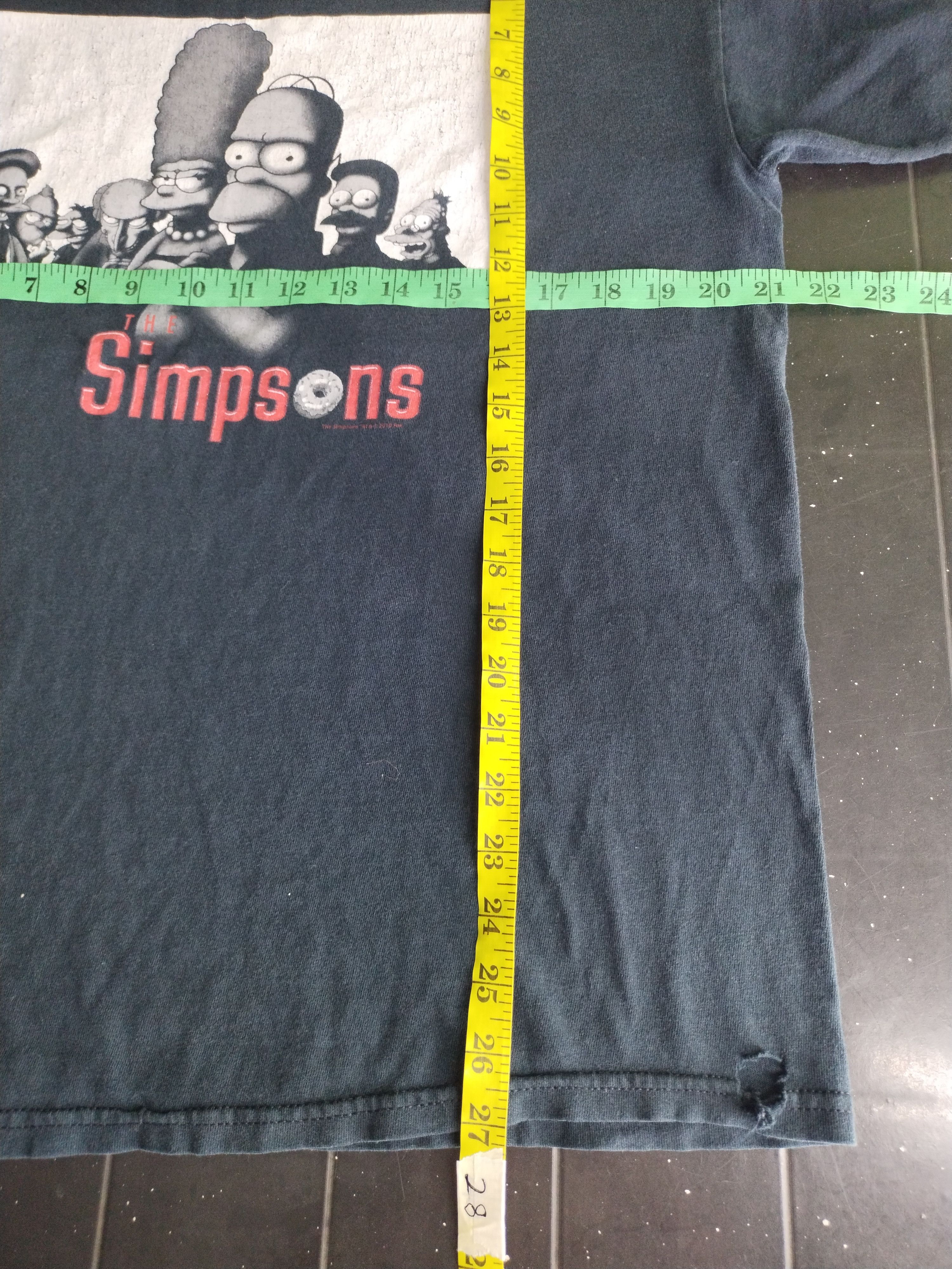 The Simpsons thrashed Vintage The Simpsons Sopranos Shirt Tee Size US L / EU 52-54 / 3 - 10 Thumbnail