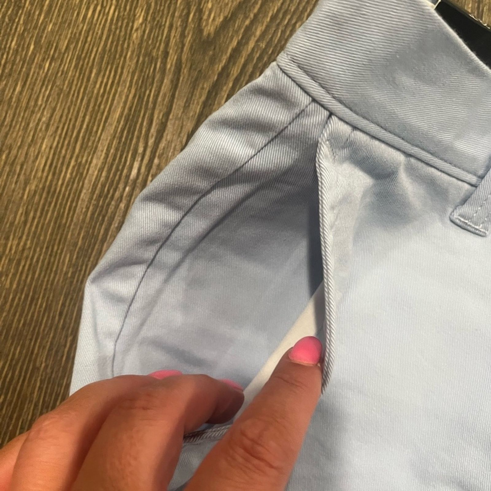 Vintage NWT J Crew Shorts 7" Flex Chino Flat Front Mid Rise Size 29 Size 29" - 2 Thumbnail