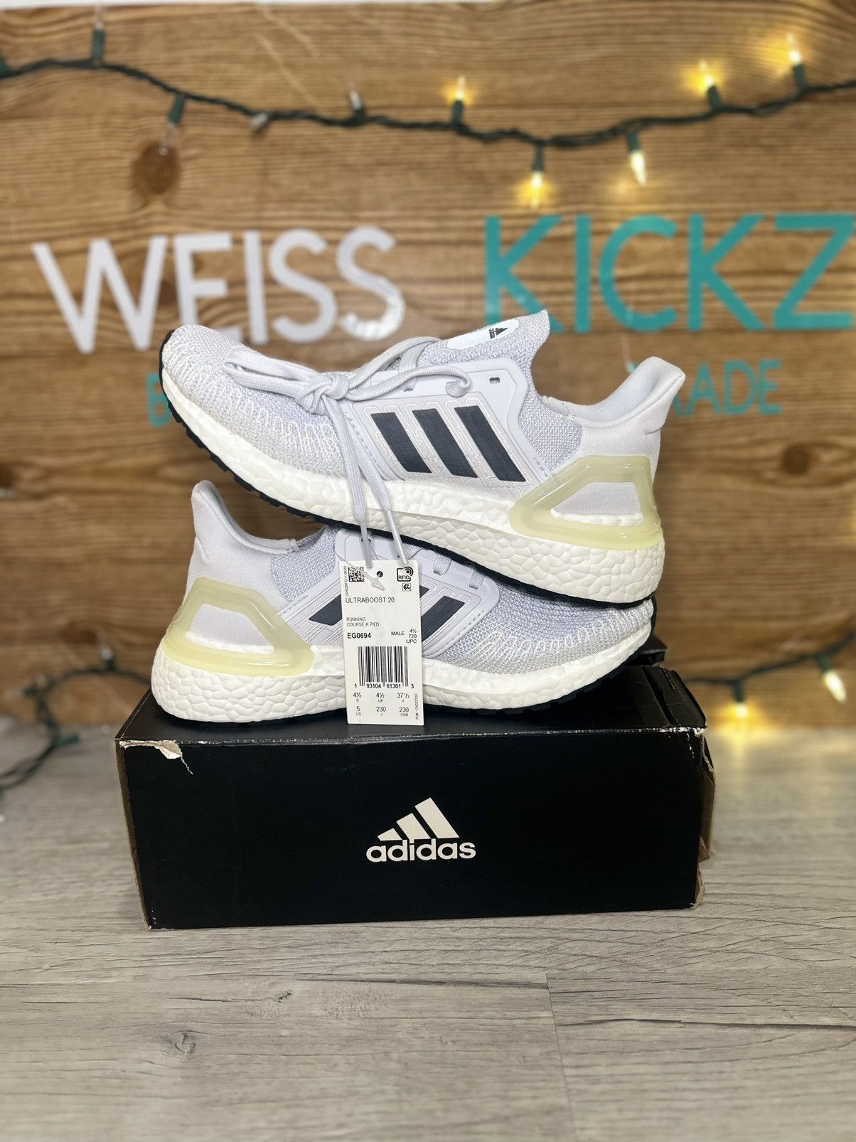 Adidas Ultra boost 20 dash grey Size US 6.5 / IT 36.5 - 3 Thumbnail
