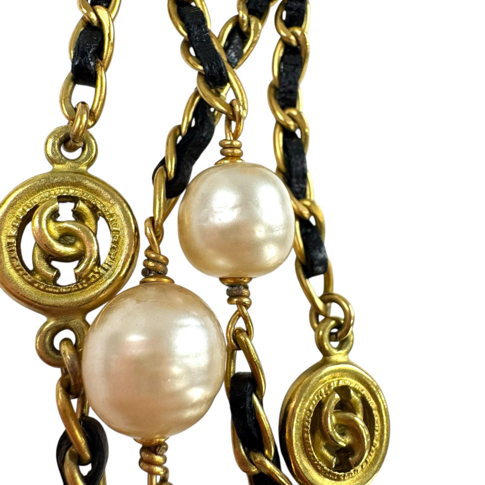 Chanel Chanel Vintage CC Long Wrap Necklace Size ONE SIZE - 7 Thumbnail