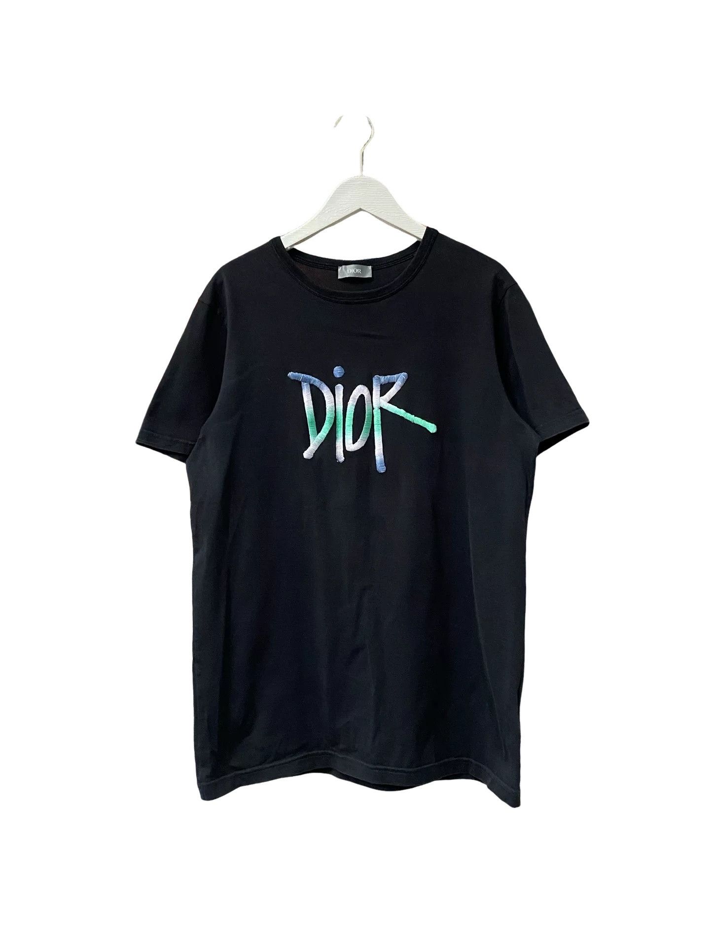 Dior Dior Gradient Embroidered T-Shirt Size S Size US S / EU 44-46 / 1 - 1 Thumbnail