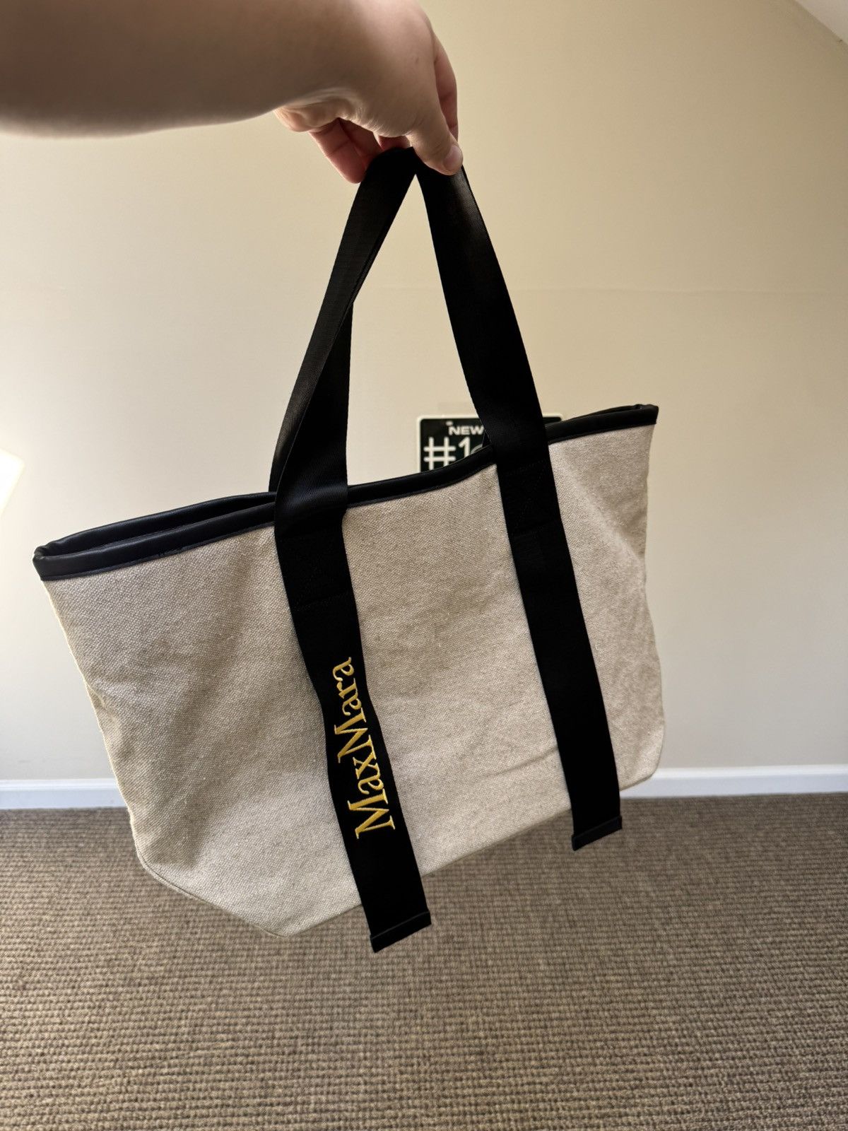 Max Mara Max Mara Canvas Tote Bag Women Size ONE SIZE - 7 Thumbnail