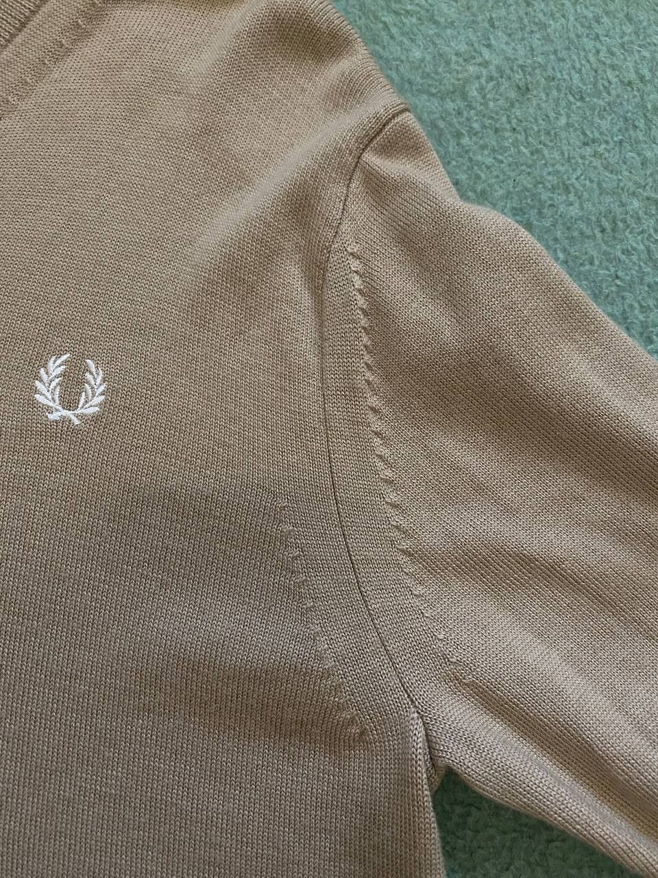 Fred Perry Fred Perry Classic V-Neck Jumper Logo Sweatshirt Size US M / EU 48-50 / 2 - 8 Thumbnail
