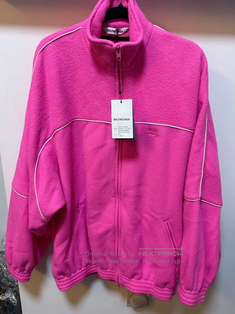 Balenciaga Balenciaga Fleece Solid Long Sleeve Jacket Size XS / US 0-2 / IT 36-38 - 1 Thumbnail