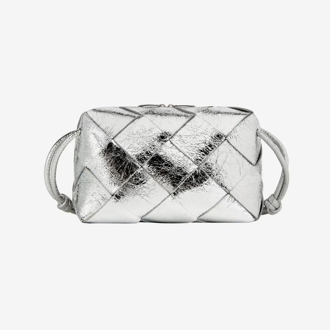 Bottega Veneta o1n1vont1124 Size: OS / Small Camera Bag in Silver Size ONE SIZE - 1 Thumbnail