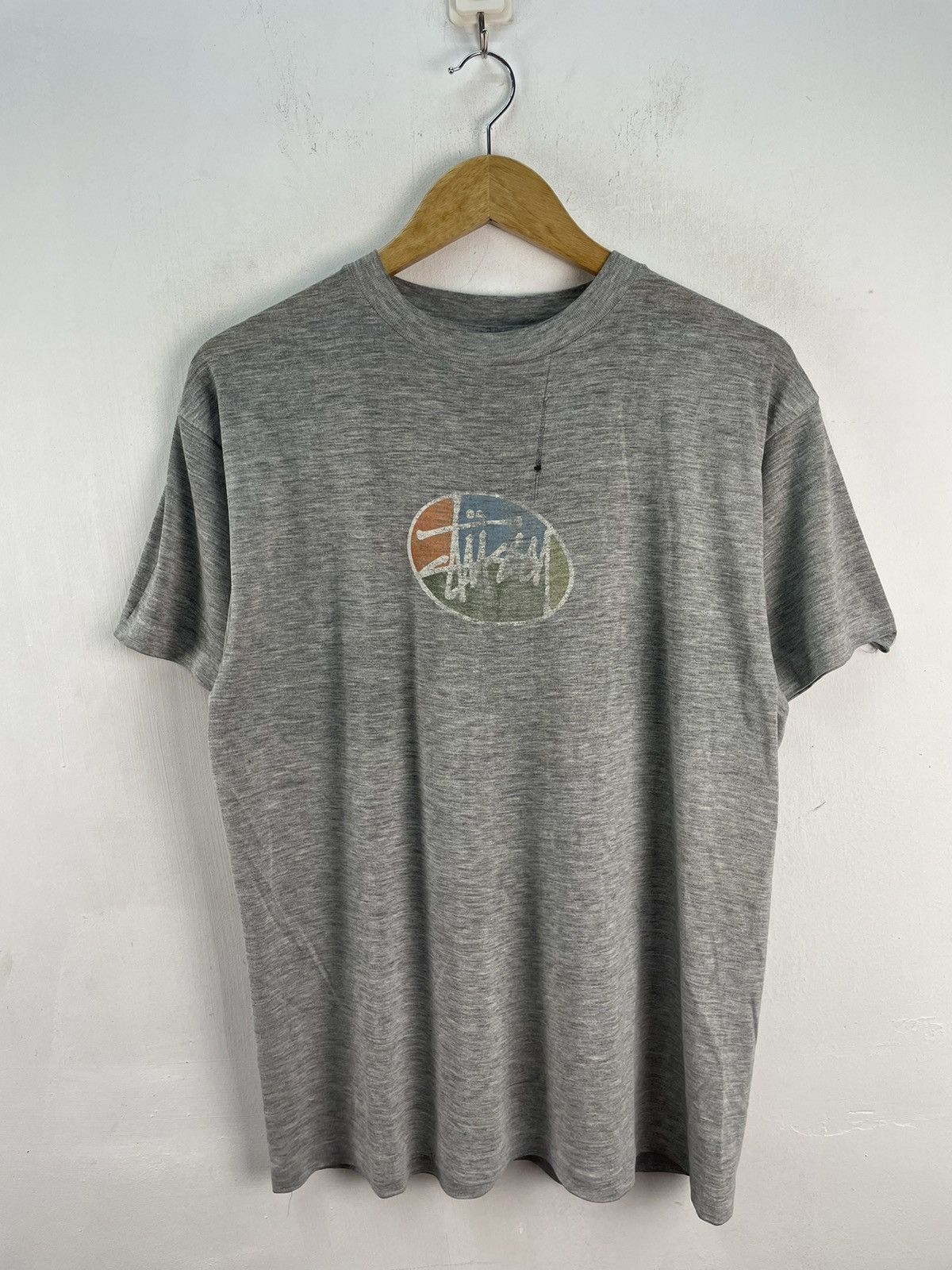 Stussy Vintage 90s stussy tshirt backhit made in usa rare tag Size US M / EU 48-50 / 2 - 1 Thumbnail