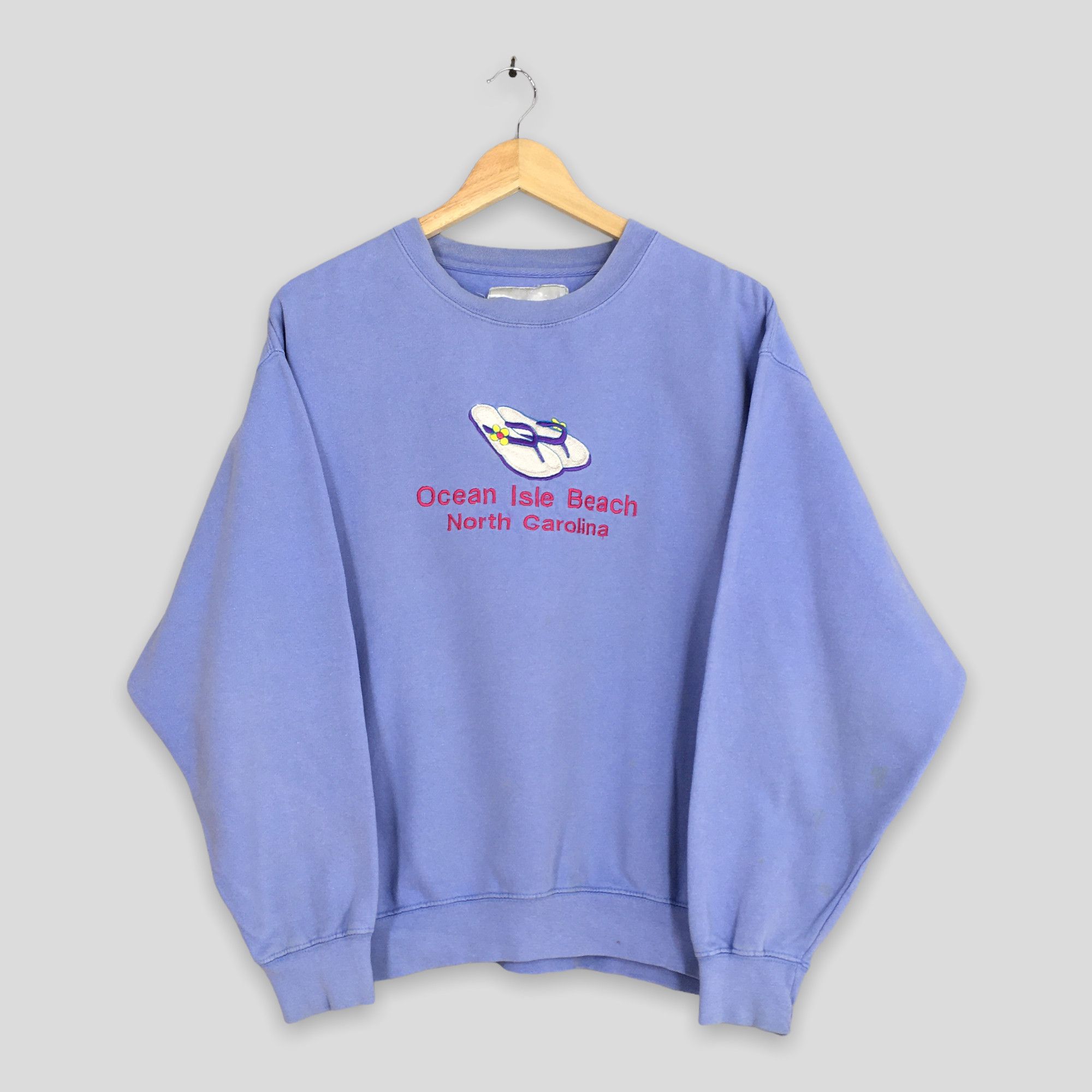 Pacific and Co. × Vintage Vintage Ocean Isle Beach North Carolina Sweatshirt Large Size US L / EU 52-54 / 3 - 1 Thumbnail