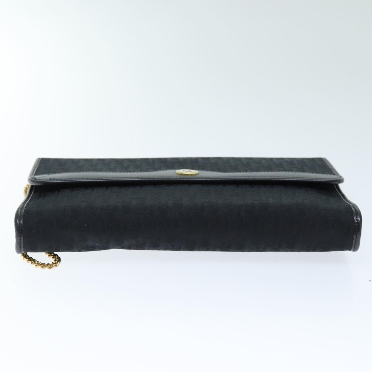 Dior DIOR Trotter Canvas Chain Shoulder Bag Black Size ONE SIZE - 5 Thumbnail