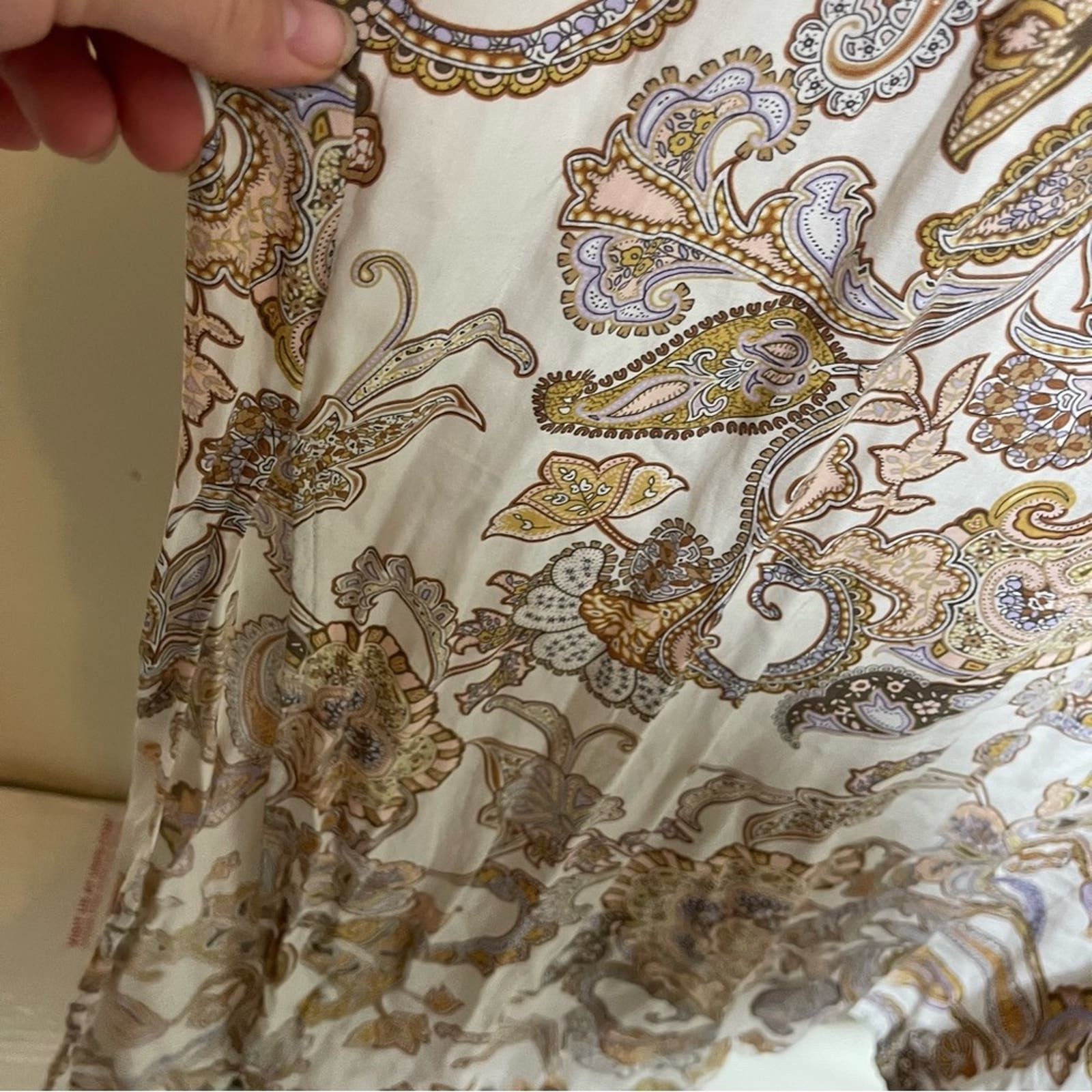 Other OWL Marrakech Clarisse 100% viscose maxi paisley dress US M Size M / US 6-8 / IT 42-44 - 8 Thumbnail
