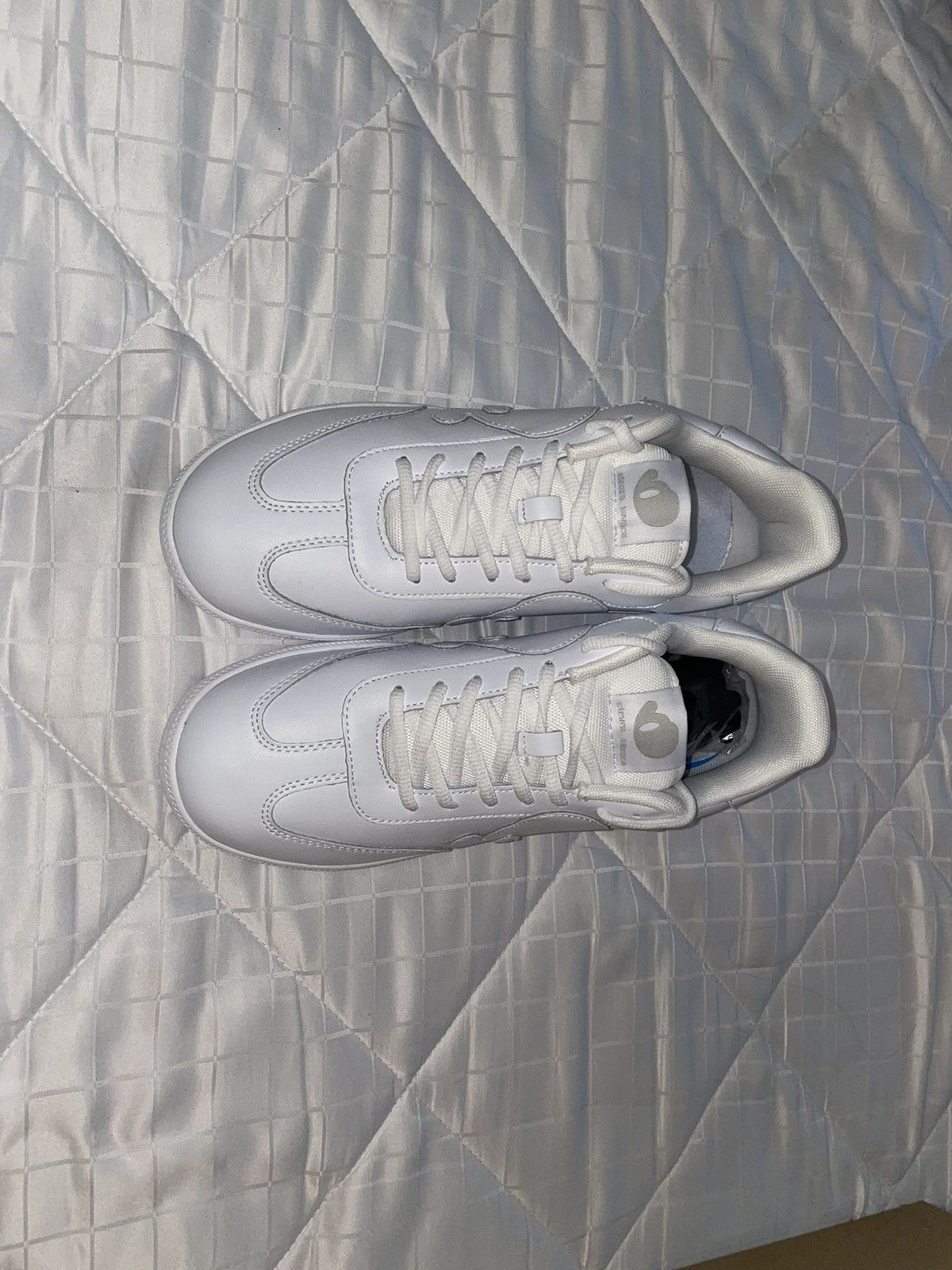 Father Steve White Leather Field Sneaker Size US 11.5 / EU 44-45 - 3 Thumbnail