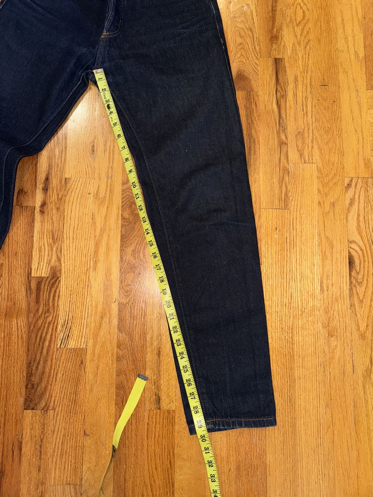 American Apparel American Apparel High Waisted Dark Denim Size 30 Size US 30 / EU 46 - 4 Thumbnail