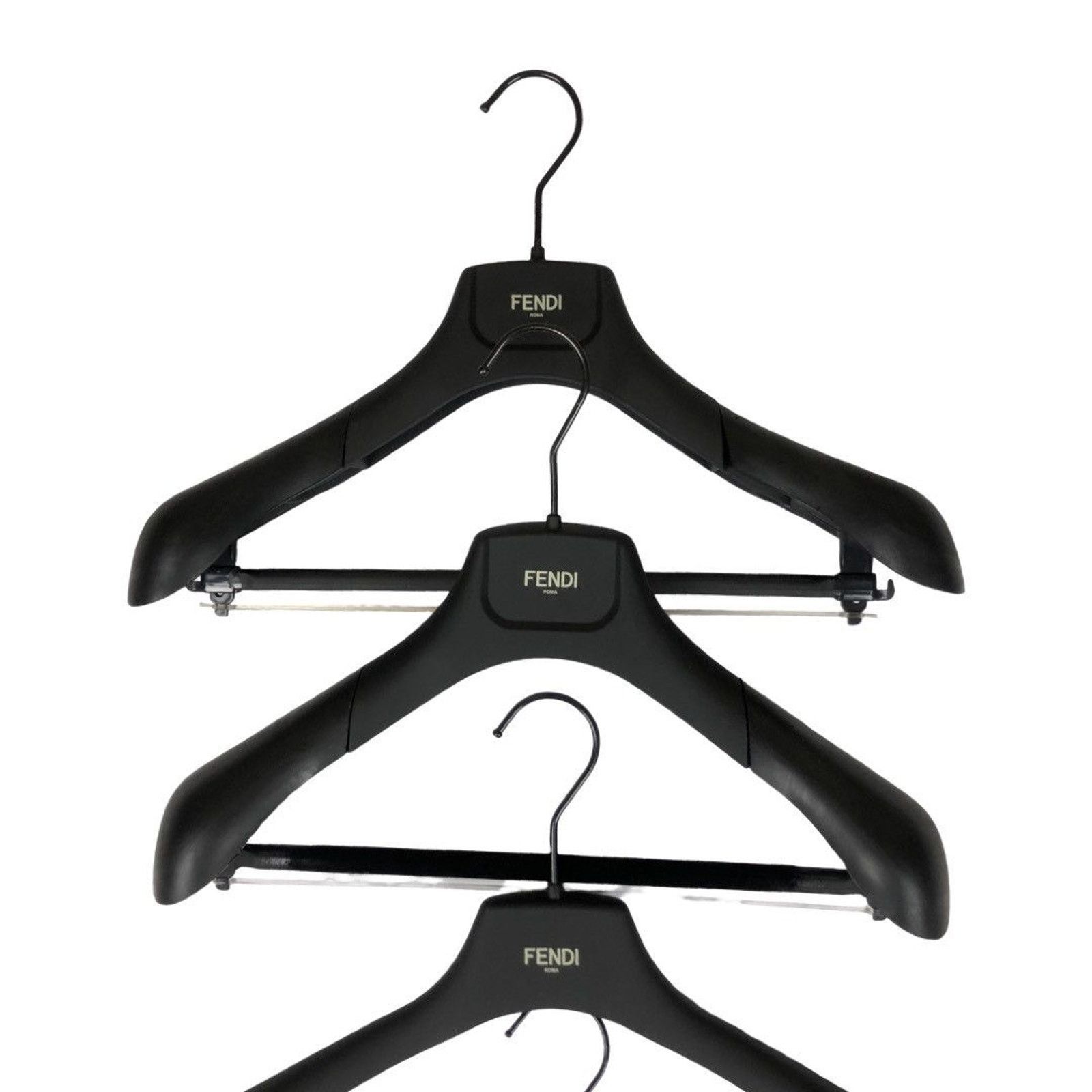 Fendi Fendi Logo Plastic Hangers Size ONE SIZE - 2 Thumbnail