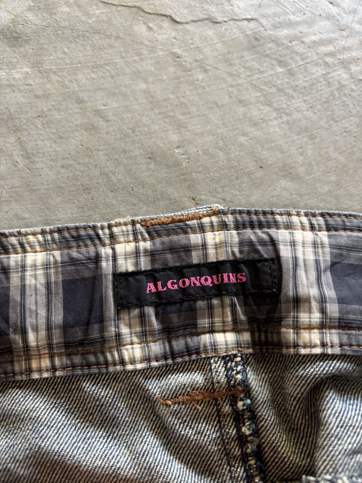 Hysteric Glamour ALGONQUINS japanese punk distressed patchwork ripped Size US 30 / EU 46 - 5 Thumbnail