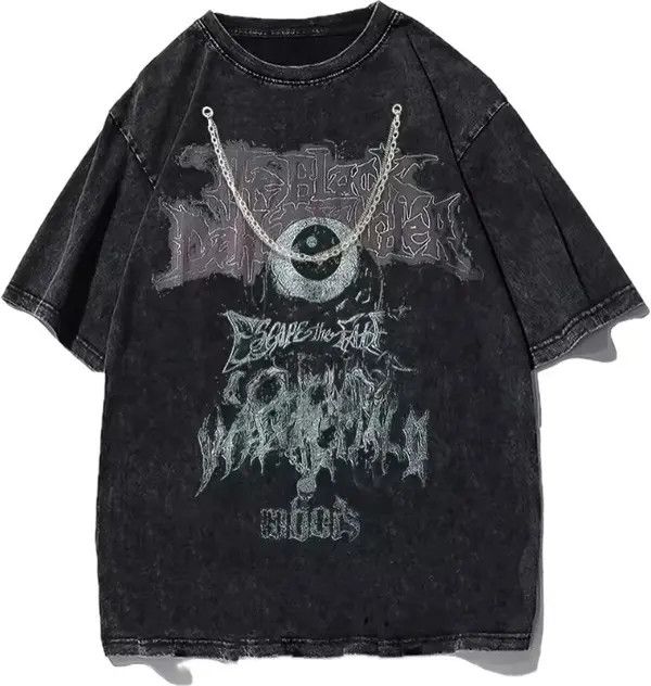 Other The Evil Eye Ball Tshirt Scary Retro Graphic Tees Tops Size US M / EU 48-50 / 2 - 3 Thumbnail