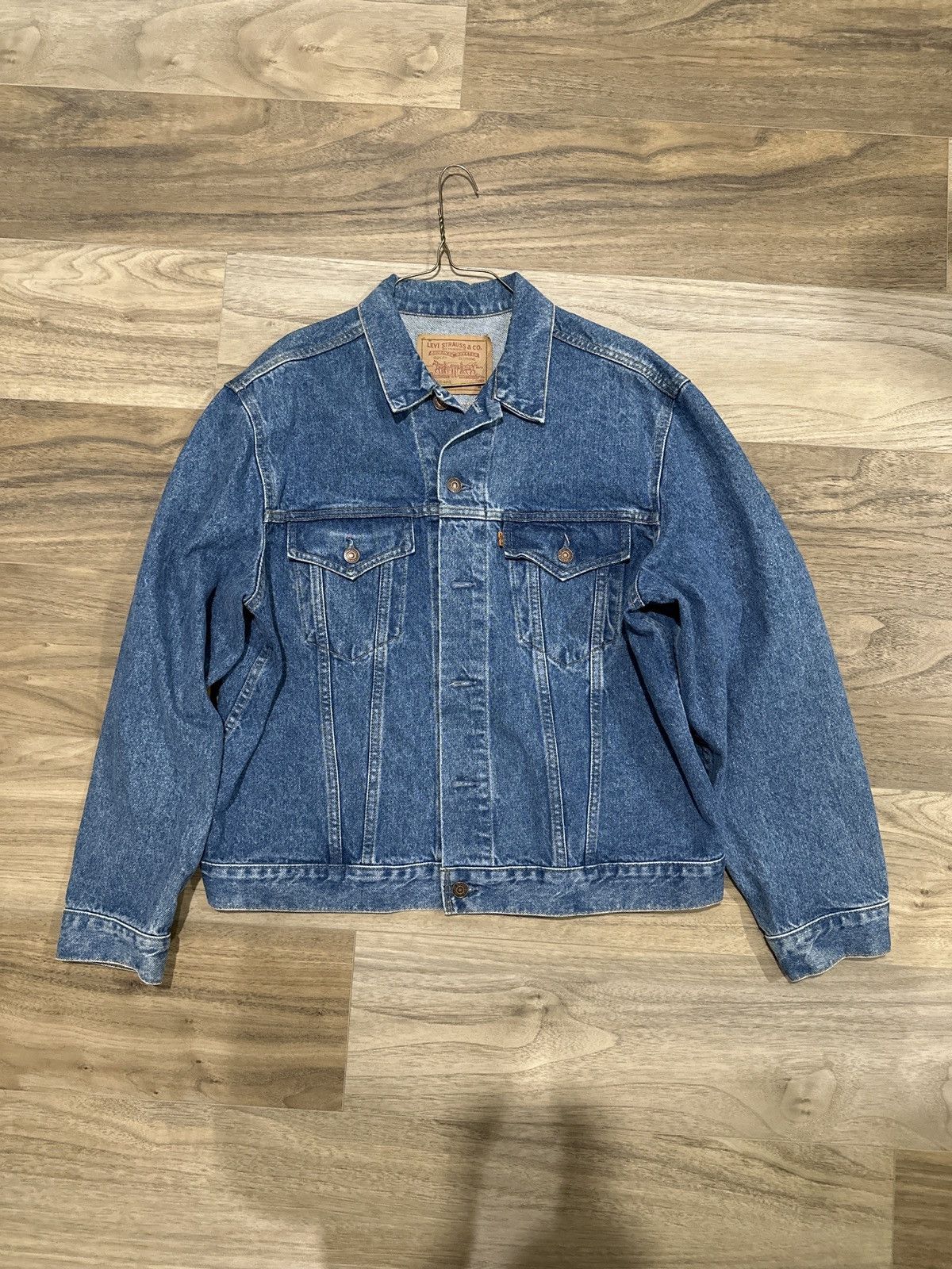 Levi's × Levi's Vintage Clothing × Vintage Vintage Levi’s 75505-0212 Denim Jacket – Near New - Size 46 Size US S / EU 44-46 / 1 - 1 Thumbnail