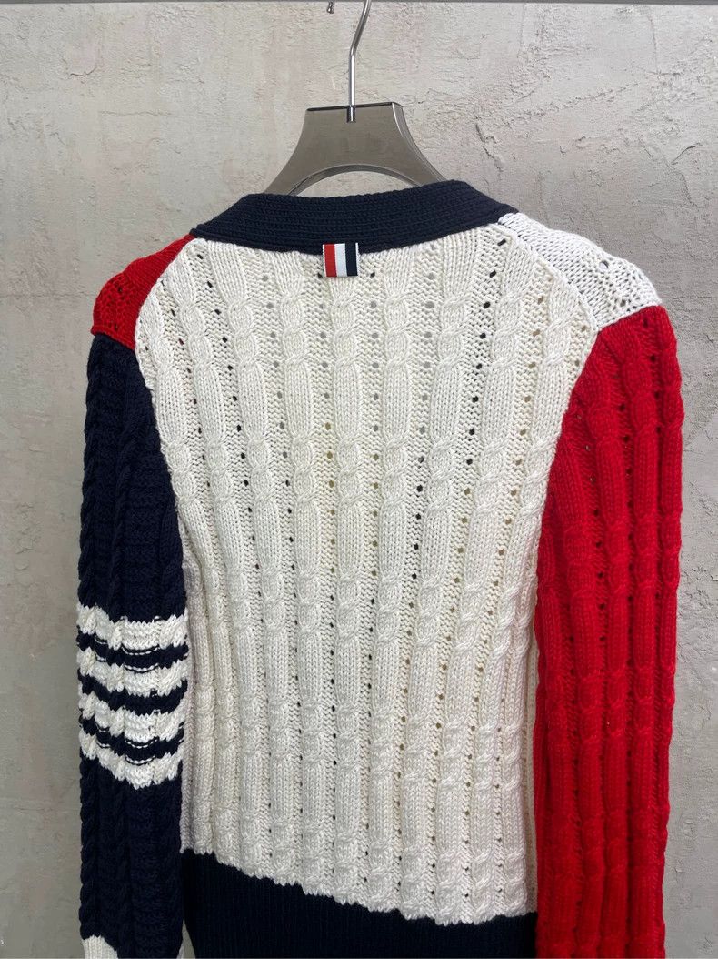 Thom Browne Thom Browne a cardigan Size S / US 4 / IT 40 - 4 Thumbnail