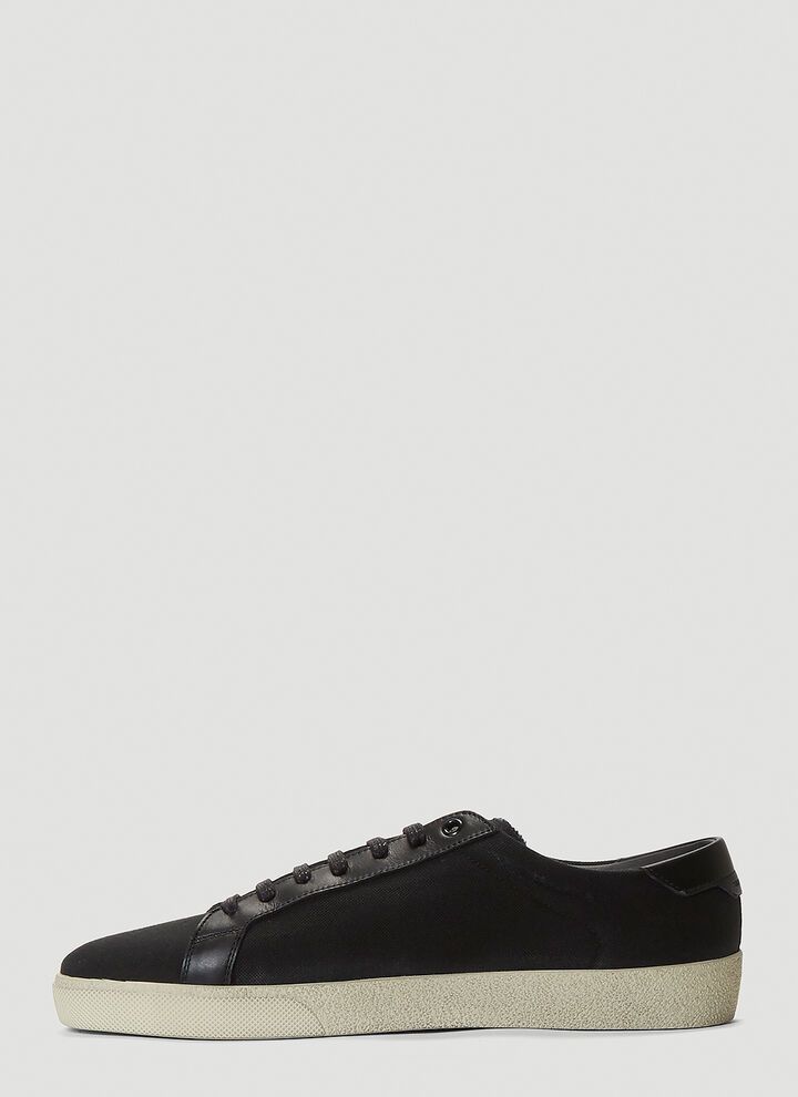 Saint Laurent Paris o1bcso1str1224 Court Classic Sl/06 Sneakers in Black Size US 6 / EU 39 - 2 Thumbnail