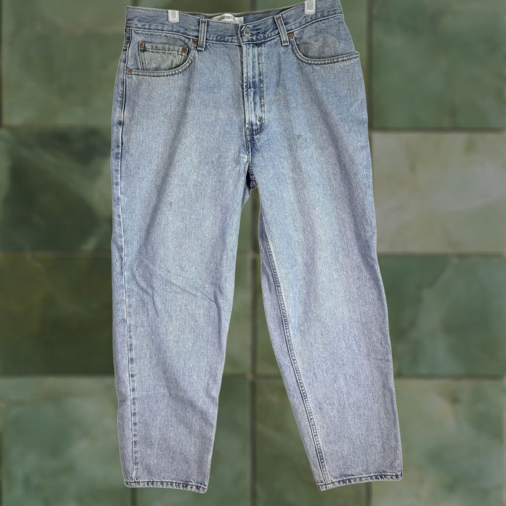 Levi's VINTAGE Levis 560 Jeans Mens 33x30 Comfort Fit Relaxed Tapered Denim Y2K 90s Size US 33 - 1 Thumbnail