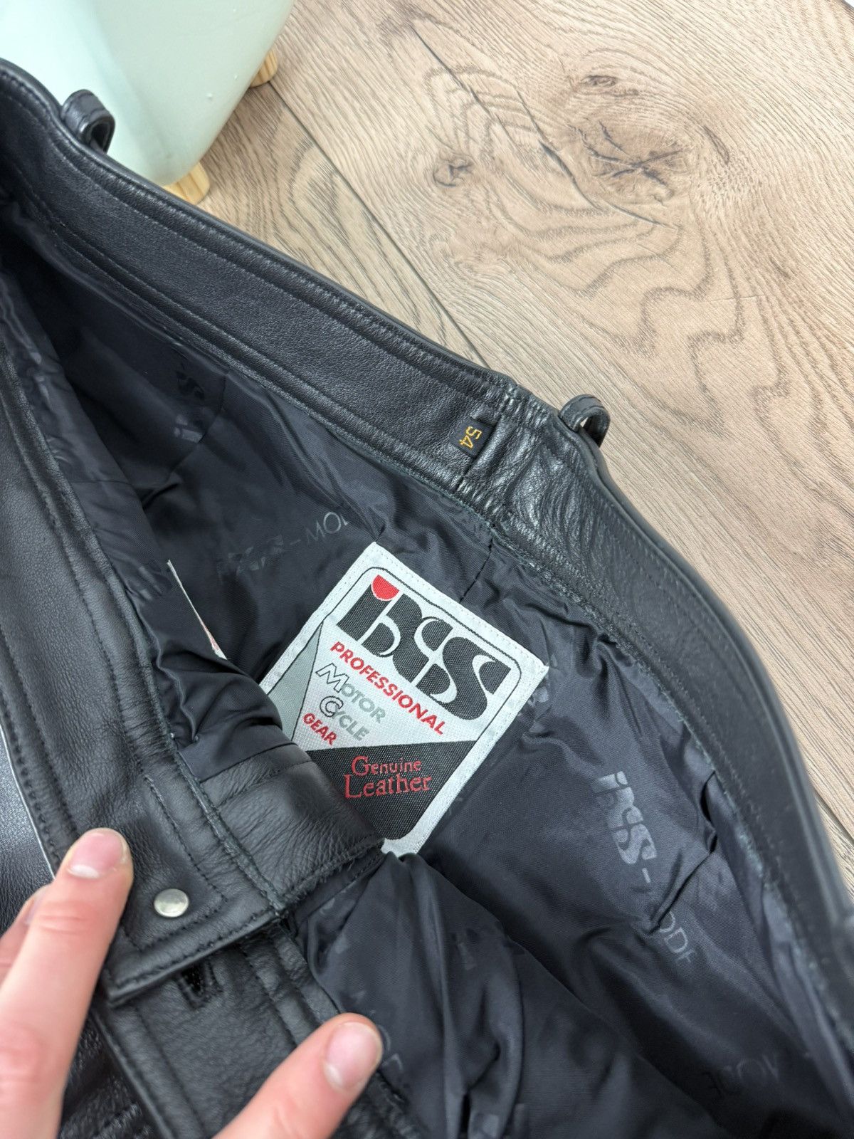 Leather × Vintage Vintage IXS Leather Pants Black Riding Y2K Archival Size US 36 / EU 52 - 5 Thumbnail