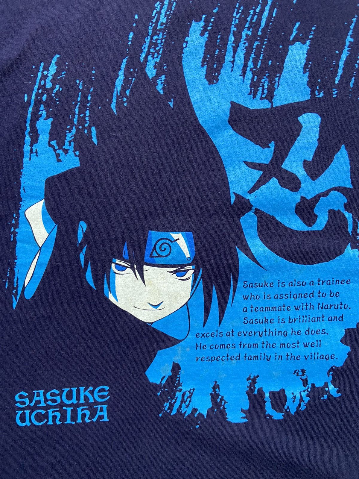 Anime × Japanese Brand Vintage anima 00s Sasuke Uchiha Naruto Size US S / EU 44-46 / 1 - 3 Thumbnail