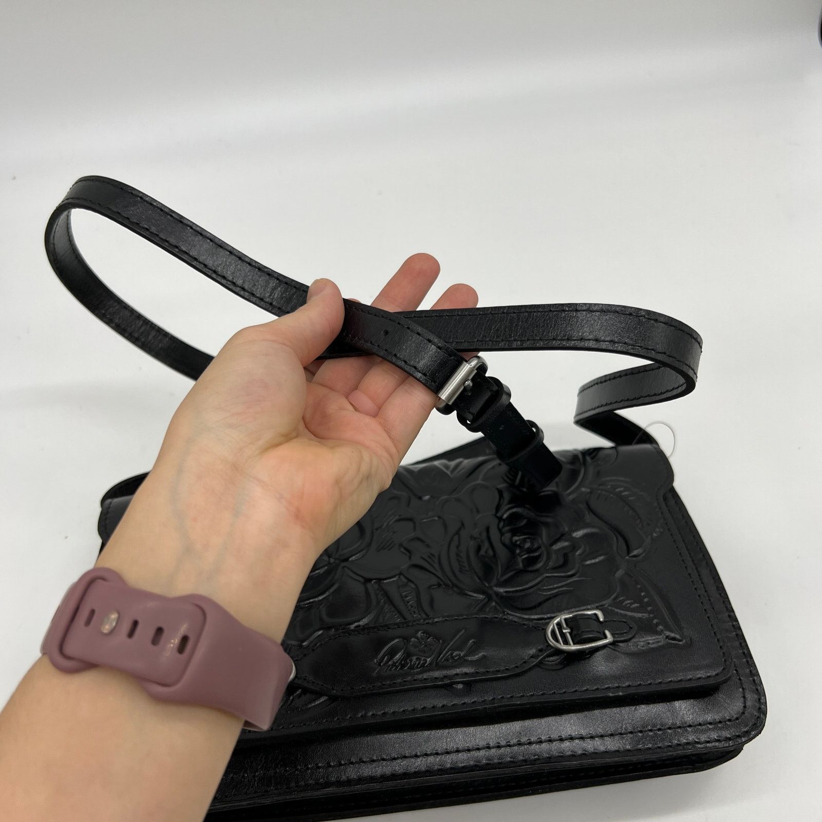 Other Patricia Nash Monta Leather Crossbody Clutch Bla Size ONE SIZE - 15 Thumbnail