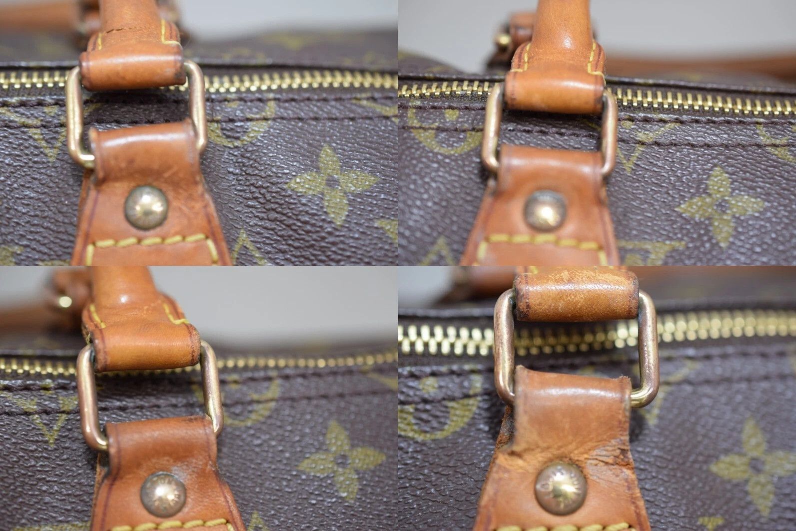Louis Vuitton Auth Louis Vuitton Speedy 35 Handbag Monogram Canvas M41524 Size ONE SIZE - 6 Thumbnail