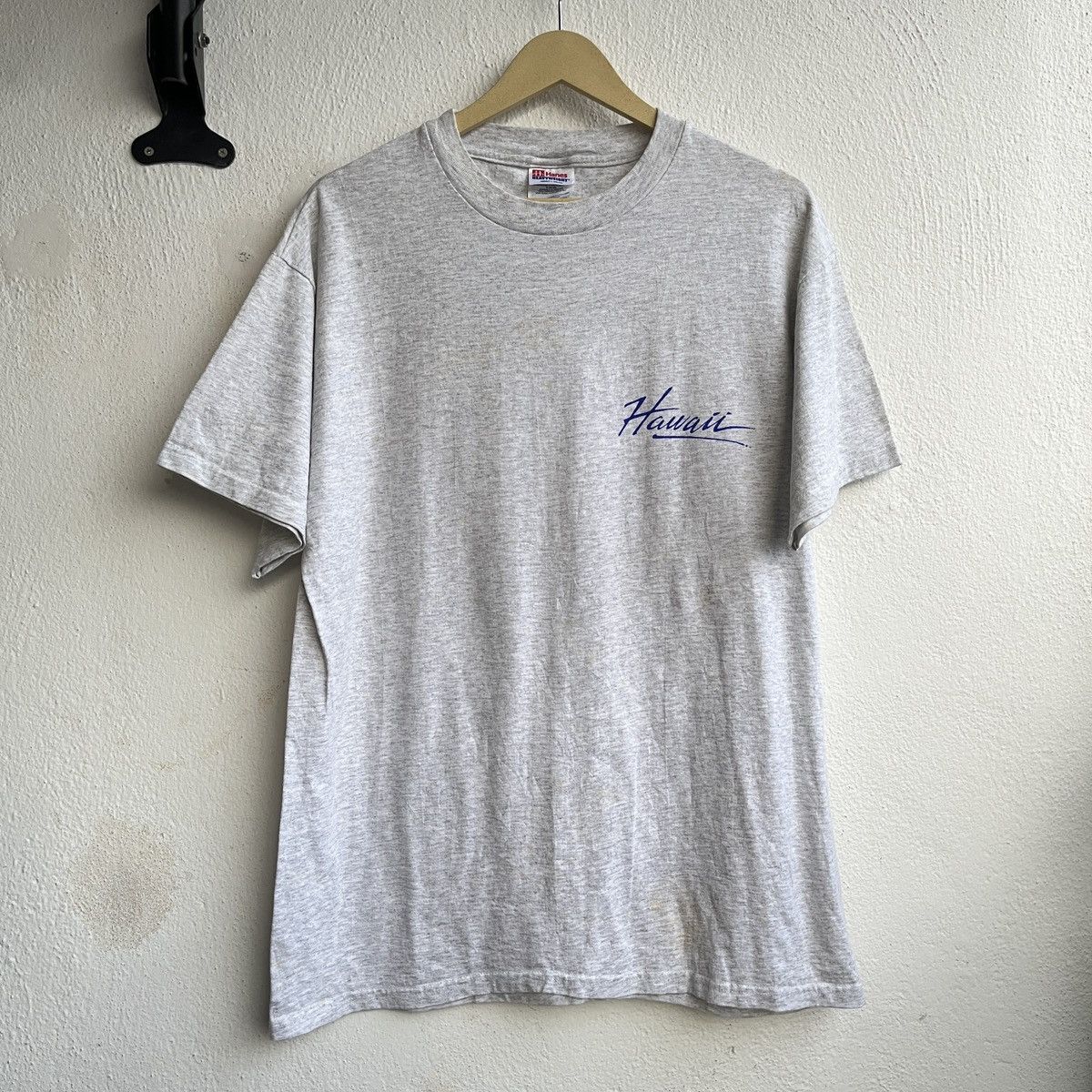 Vintage Real Vintage Hawaii 1992 Happy Shirts Inc Single Stitch Size US L / EU 52-54 / 3 - 4 Thumbnail