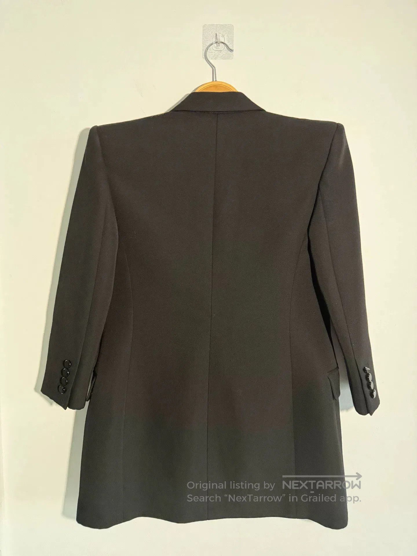 Saint Laurent Paris Saint Laurent Black Double. Size XS / US 0-2 / IT 36-38 - 4 Thumbnail
