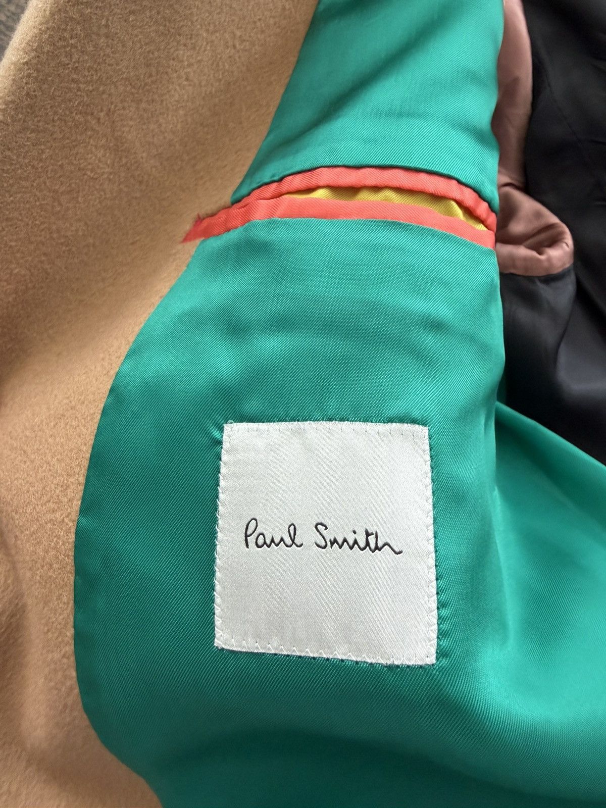 Paul Smith Paul Smith Cashmere Camel Overcoat Size US M / EU 48-50 / 2 - 5 Thumbnail