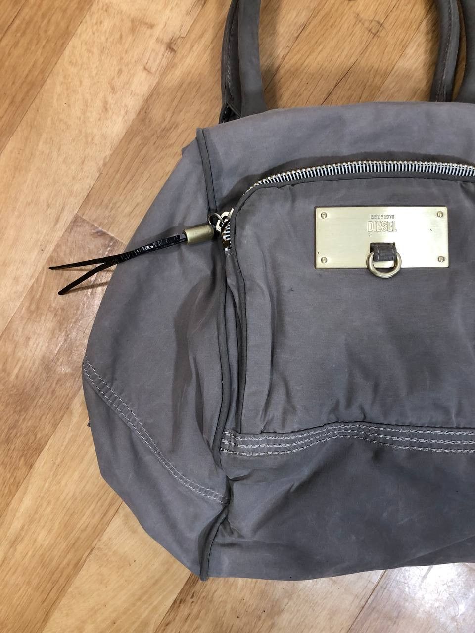Diesel × Vintage Vintage Diesel Multi Pocket Leather Cargo Bag Avant Garde Size ONE SIZE - 2 Thumbnail