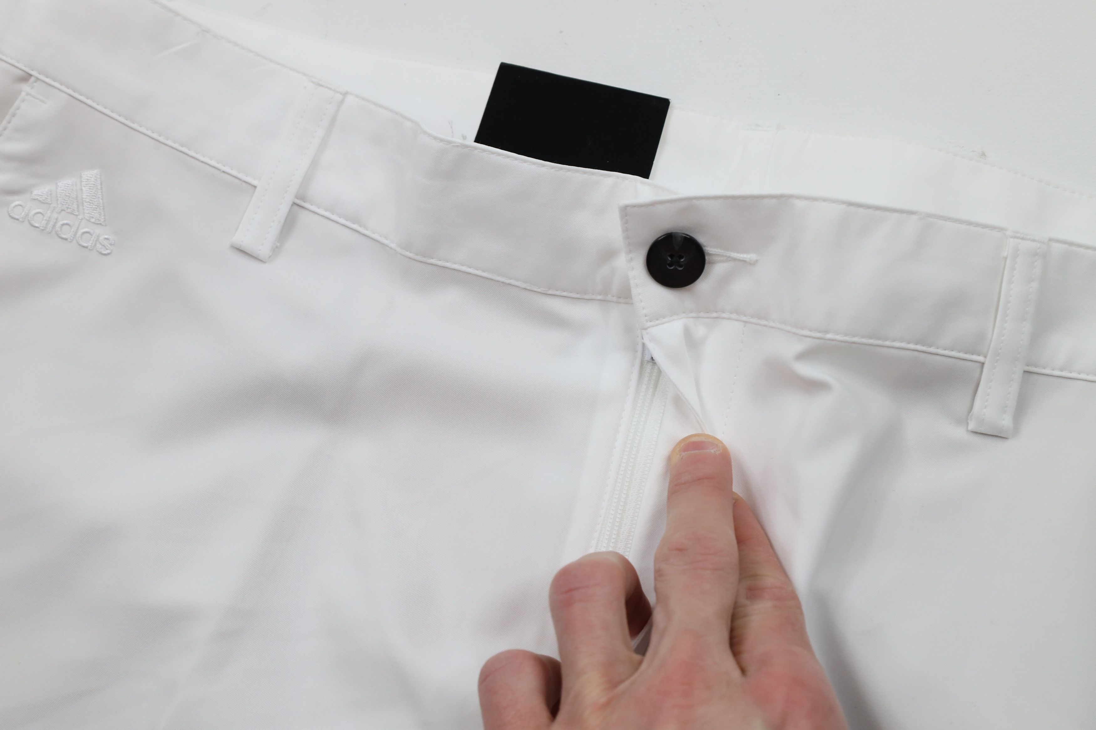 Adidas × Vintage New Adidas Golf Tech Wide Leg Golfing Chino Pants White Size US 34 / EU 50 - 7 Thumbnail