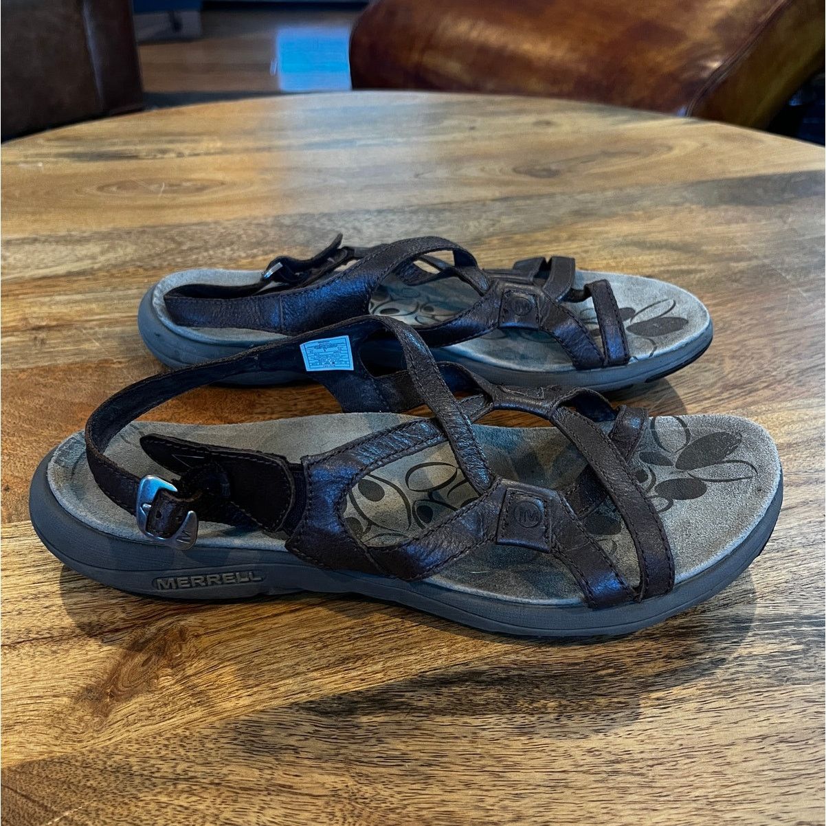 Merrell Merrell Agave 2 Lavish Leather Sandal Bracken Women's US 11 Size US 11 / IT 41 - 2 Thumbnail