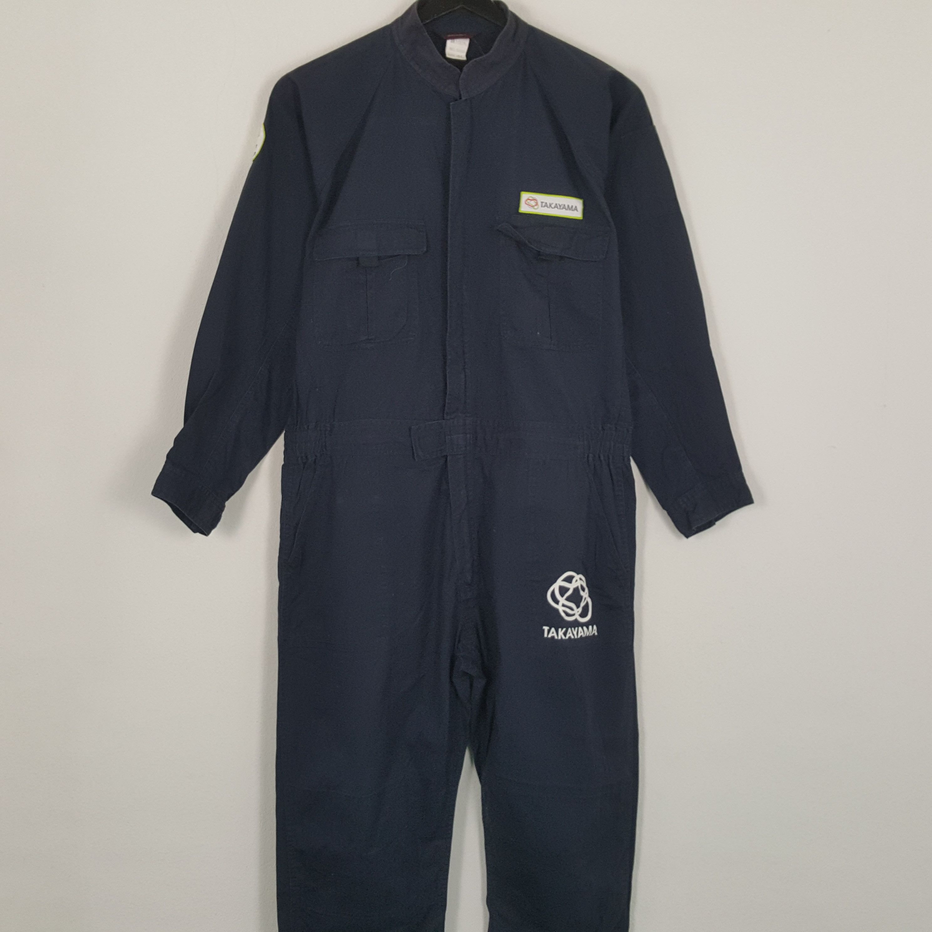 Vintage TAKAYAMA Japanese Workwear Style Coverall Jacket Size US XL / EU 56 / 4 - 5 Thumbnail