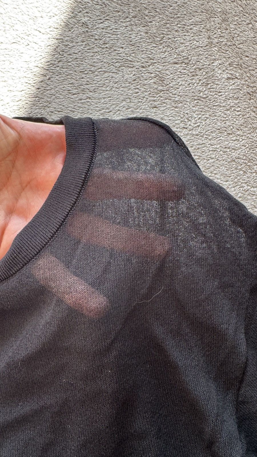 Cop Copine Cop Copine Meshed T Shirt Issey Miyake Rick Owens Y2K Size S / US 4 / IT 40 - 3 Thumbnail