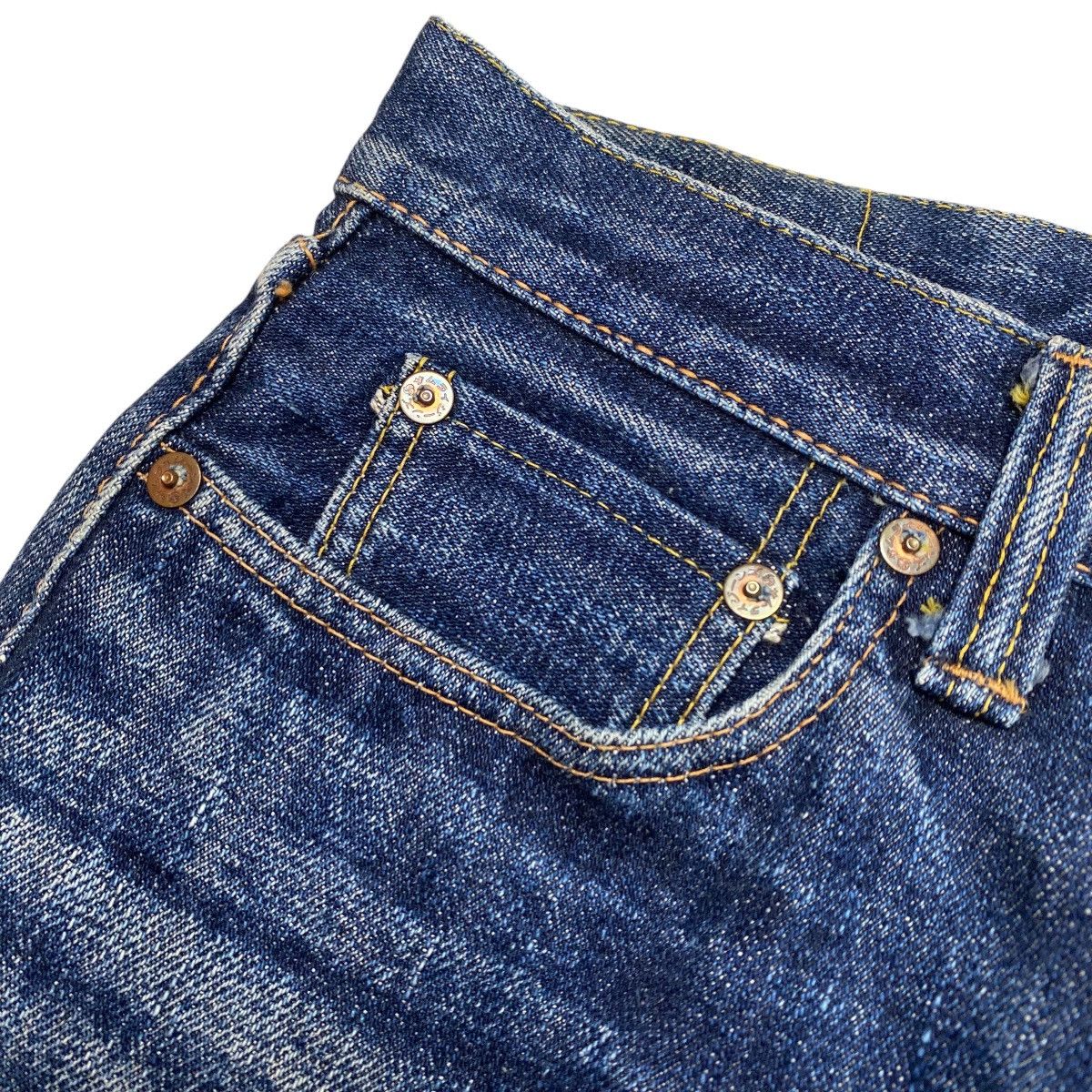 Samurai Jeans Samurai Jeans Lot 10 Blue Washed Selvedge Denim Pants Size US 29 - 3 Thumbnail
