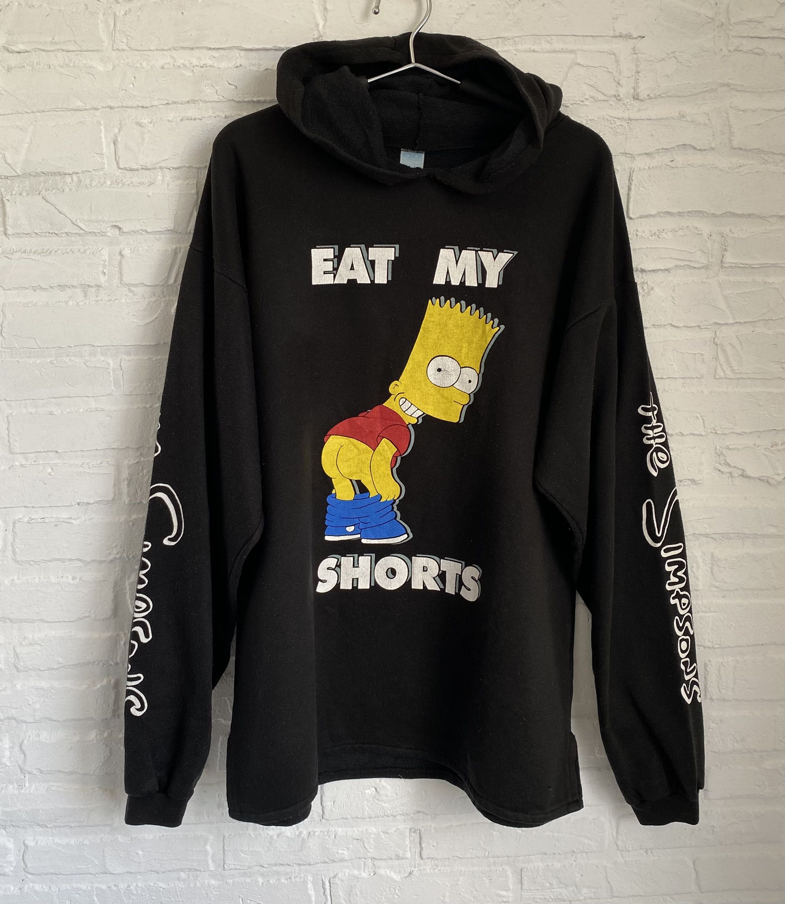 ☆ KITH x THE SIMPSONS Family Stack hoodie コラボパーカー ☆ KITH x The Simpsons STACK FAMILY Logo Hoodie in Black Size M