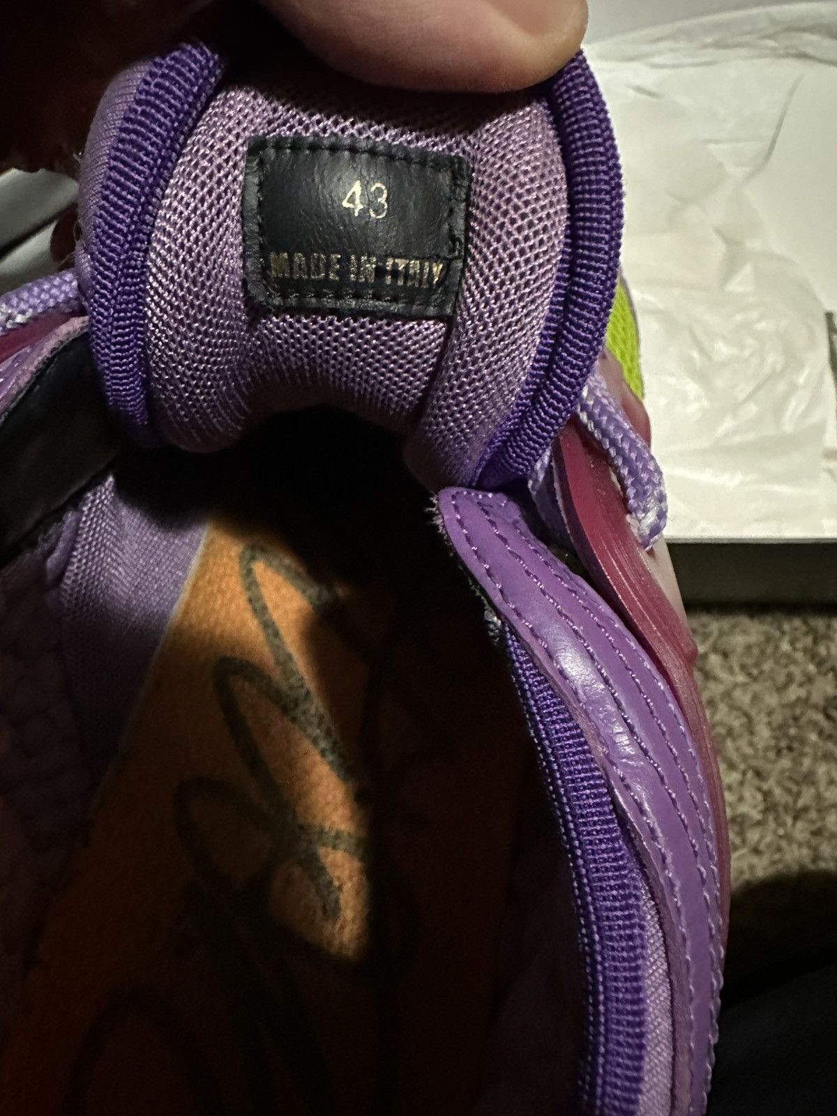 Versace Versace Purple Chain Reactions Size US 10 / EU 43 - 7 Thumbnail