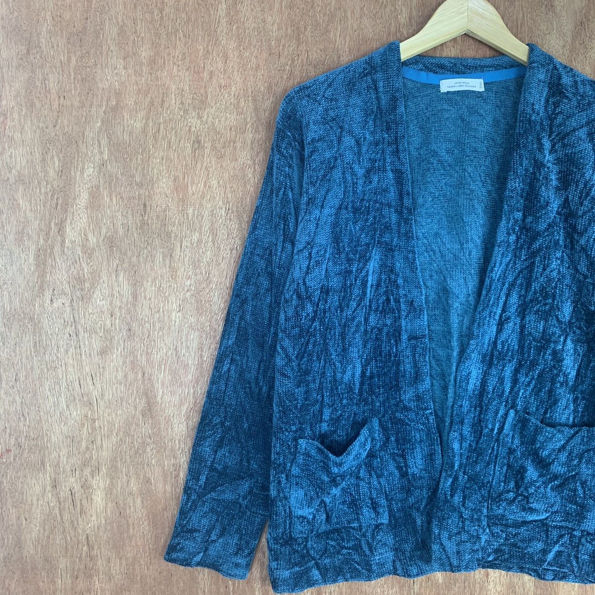 Homespun Knitwear × Japanese Brand Green Label Relaxing by united Arrow Cardigan Jacket Size US M / EU 48-50 / 2 - 7 Thumbnail
