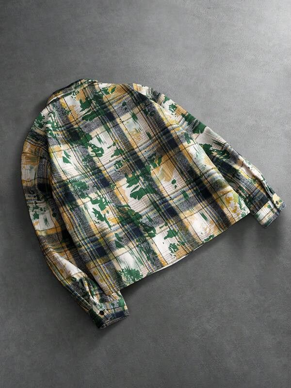 Japanese Brand The Painter's Plaid Zip-Up Jacket Size US L / EU 52-54 / 3 - 3 Thumbnail