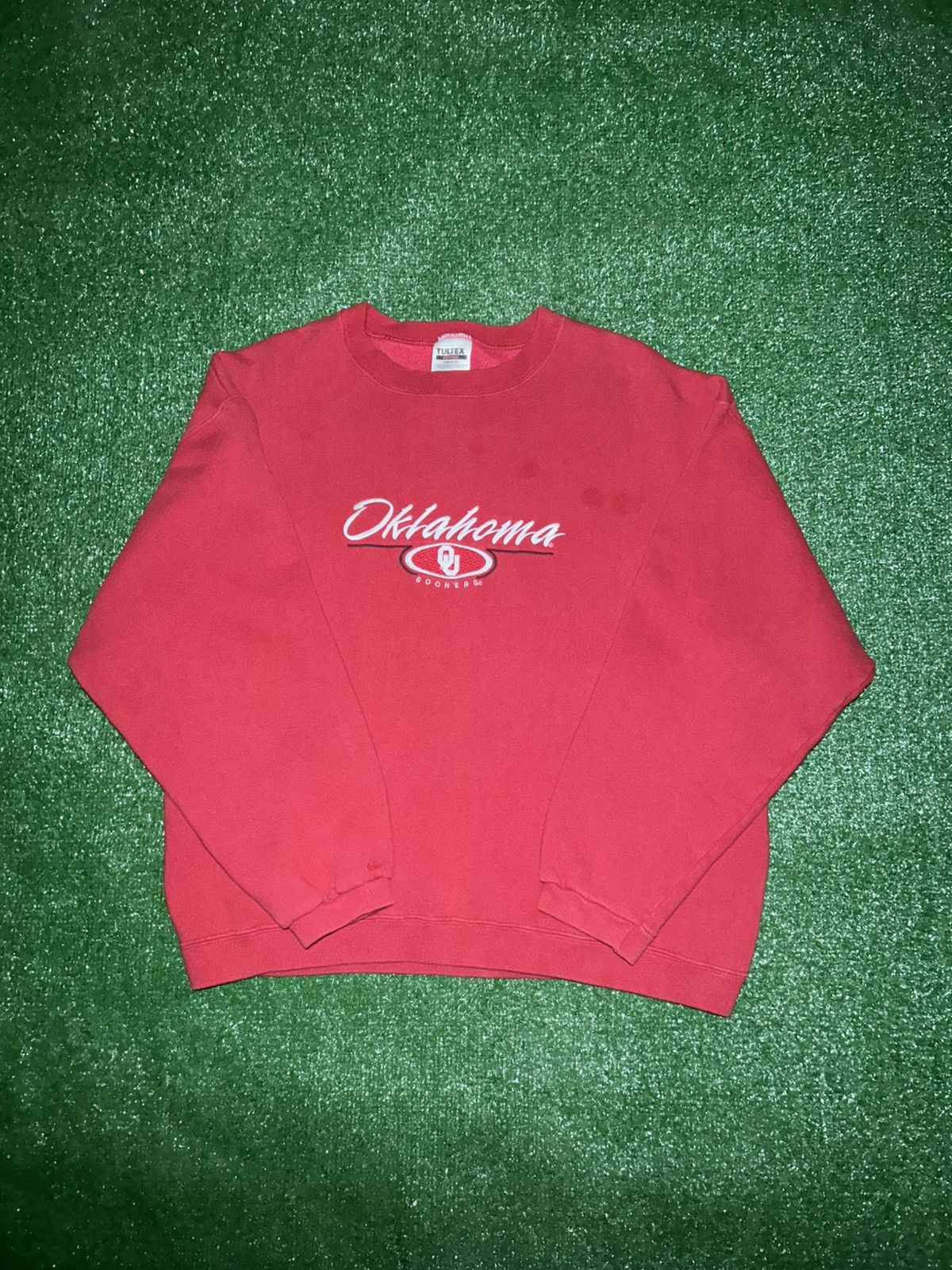 Tultex Oklahoma Sooners Vintage Sweatshirt Size US XL / EU 56 / 4 - 1 Thumbnail