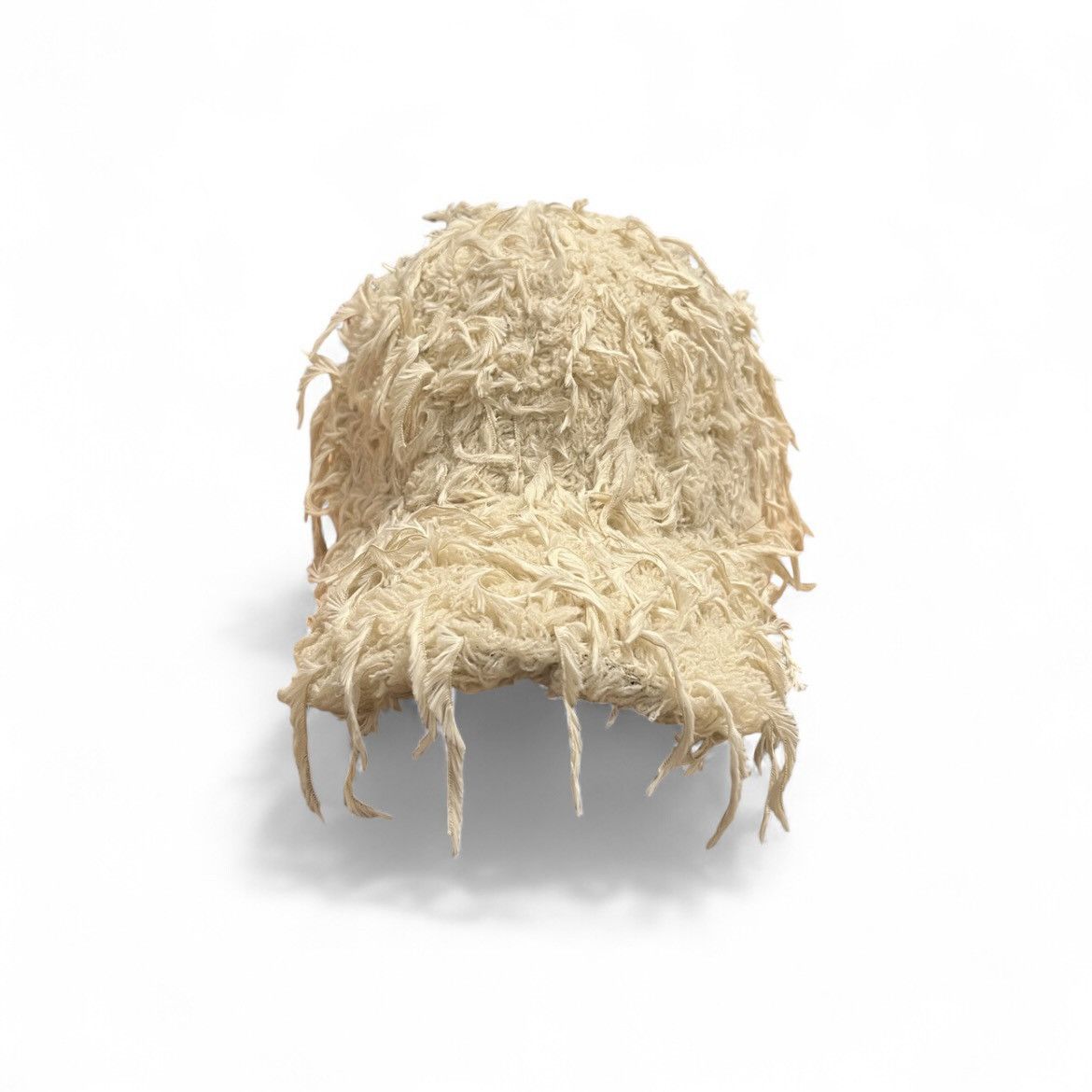 Japanese Brand Eastethic Fur Feather Thick Premium Quality baseball cap Size ONE SIZE - 2 Thumbnail